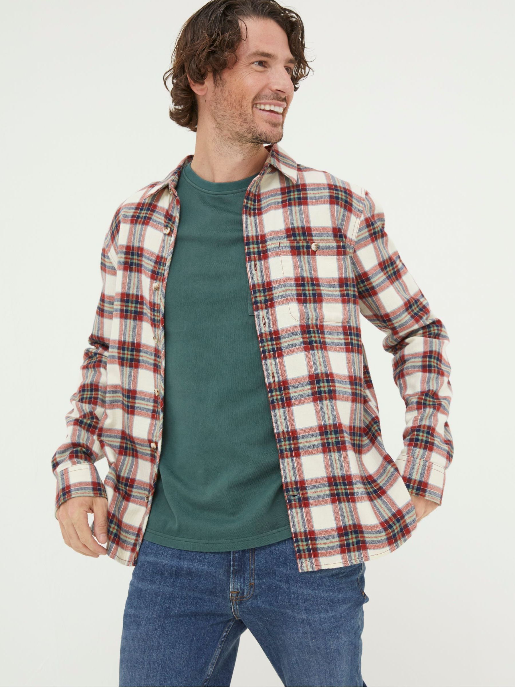 Red Bruton Check Shirt - Image 1 of 5