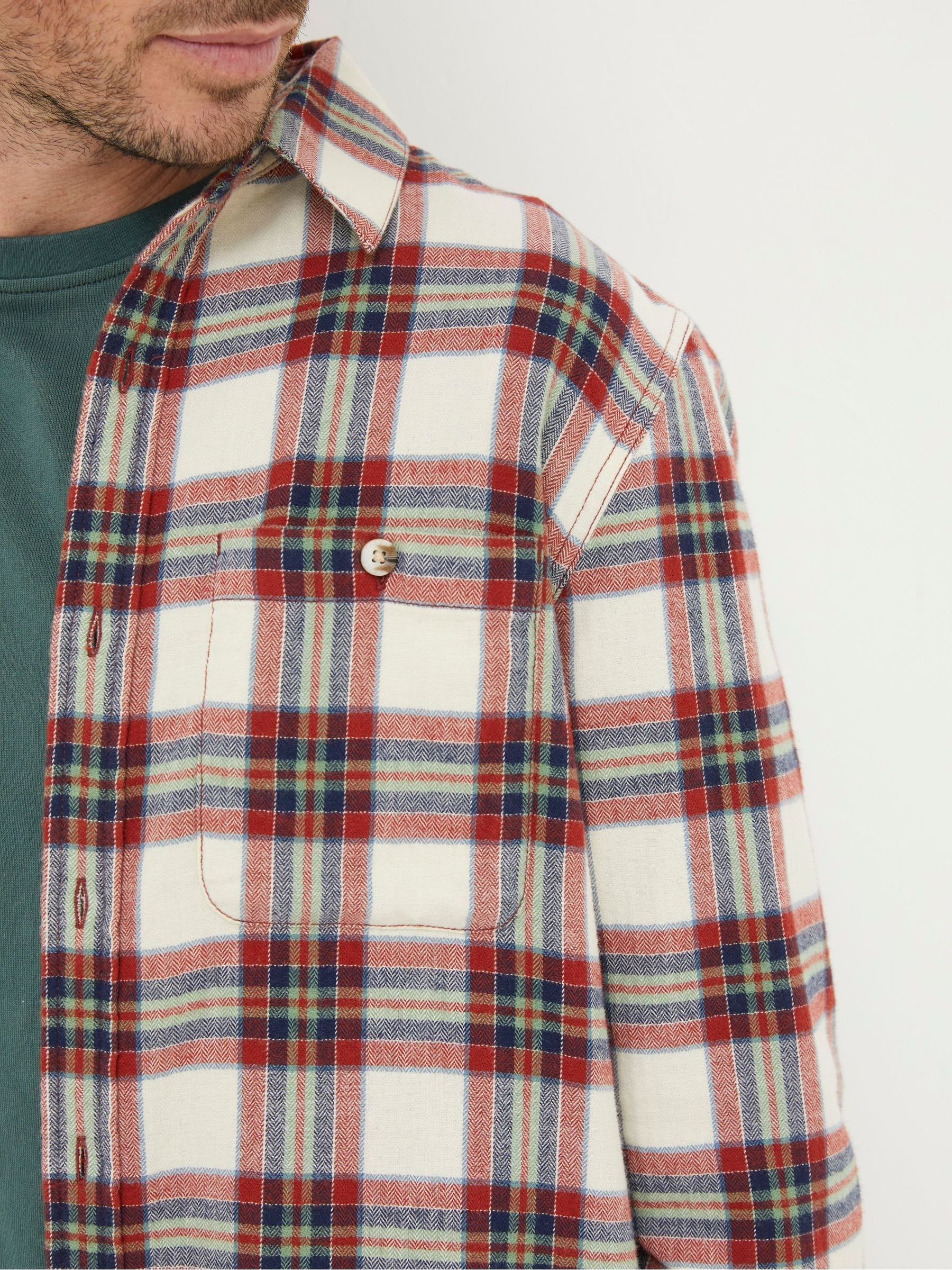 Red Bruton Check Shirt - Image 3 of 5