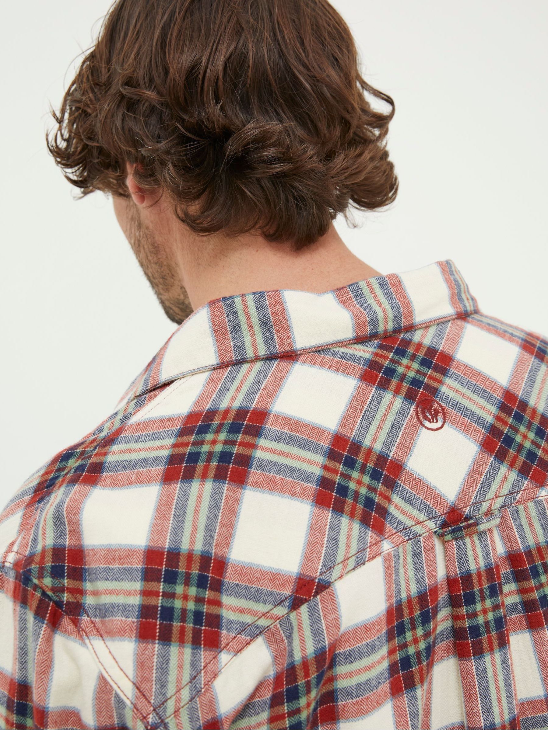 Red Bruton Check Shirt - Image 4 of 5