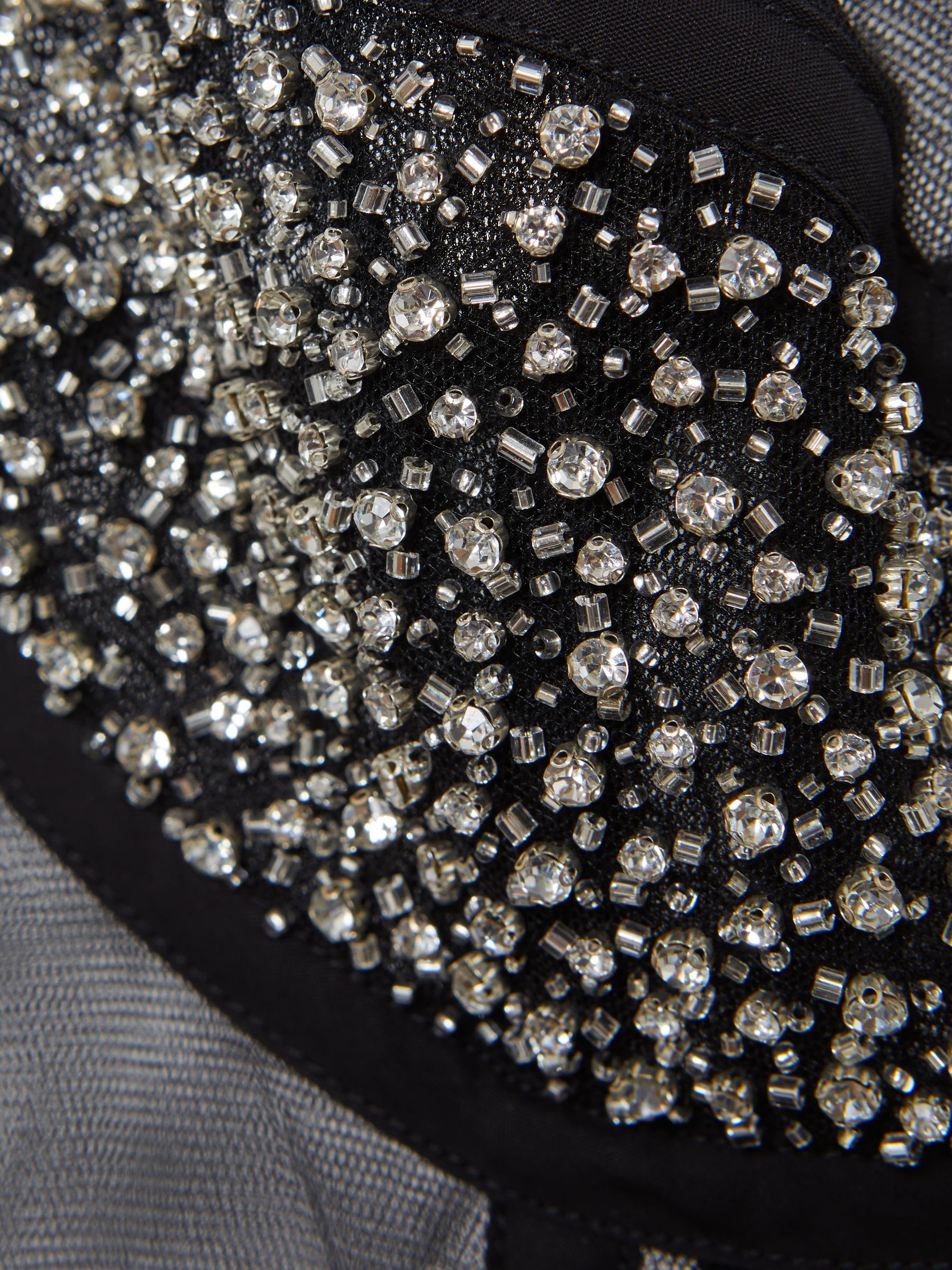 Rachel Gilbert Embellished Corset Maxi Dress in Black - Image 6 of 7