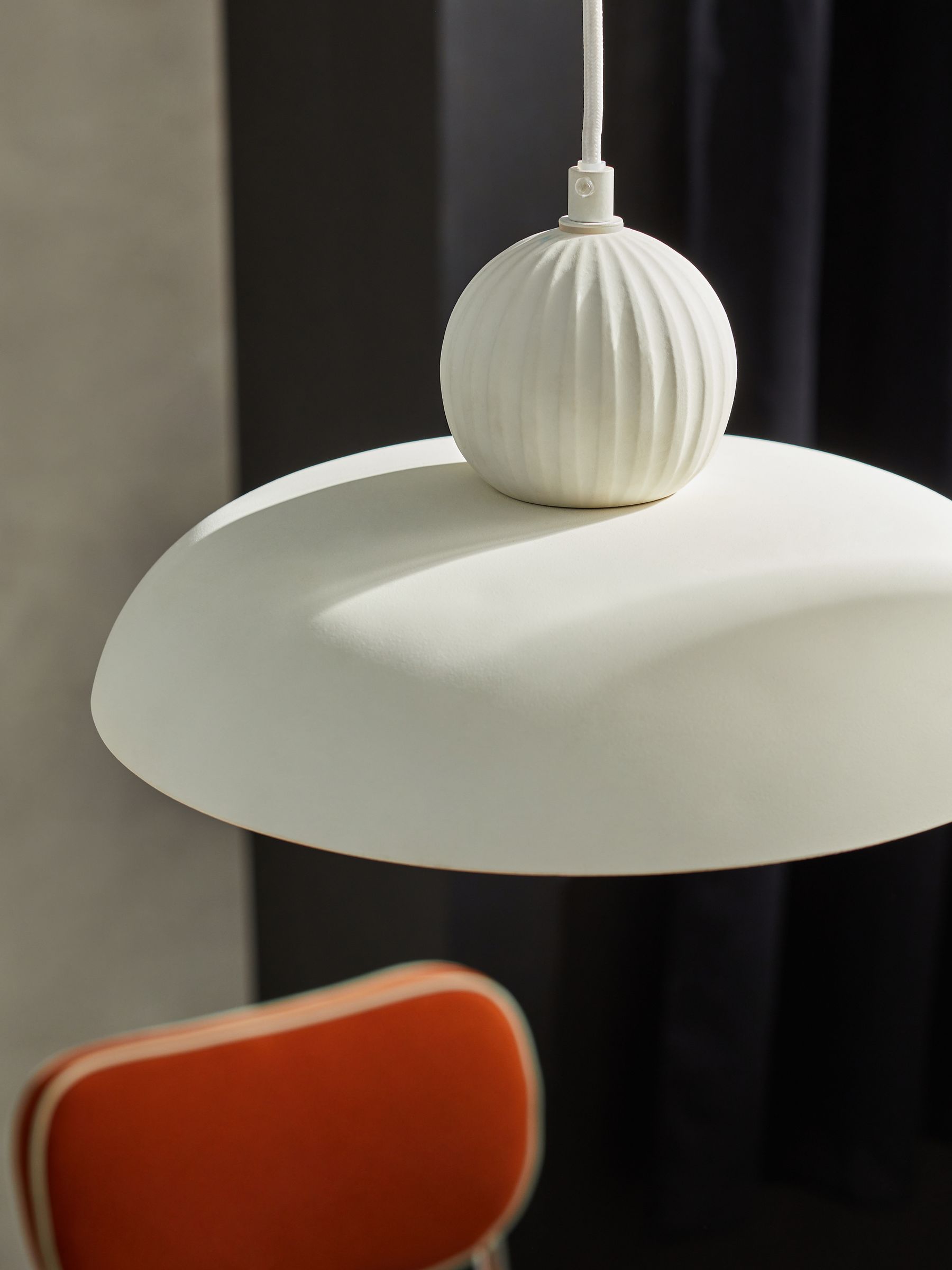 Eliya Pendant Ceiling Light in White - Image 3 of 4