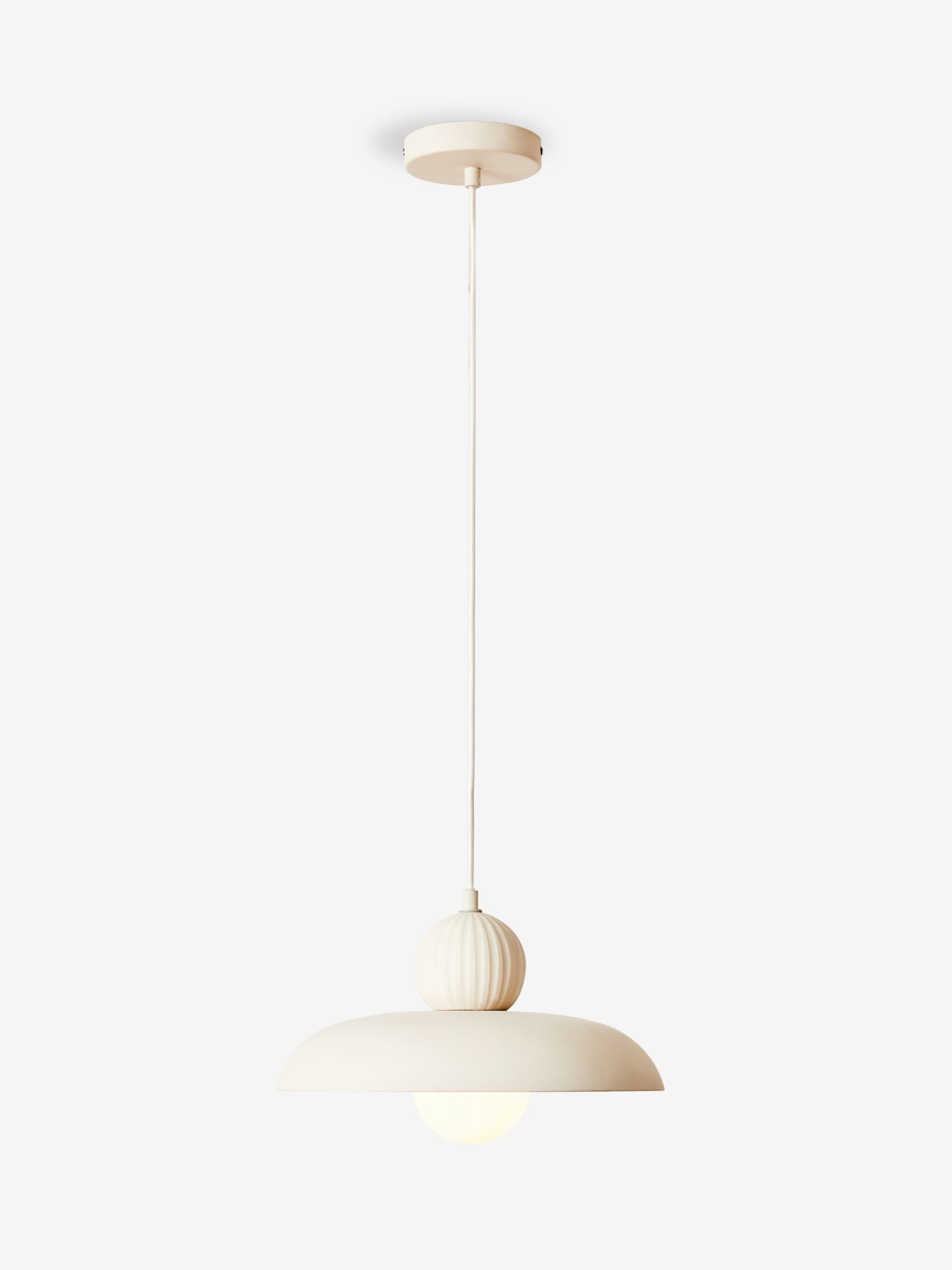 Eliya Pendant Ceiling Light in White - Image 4 of 4
