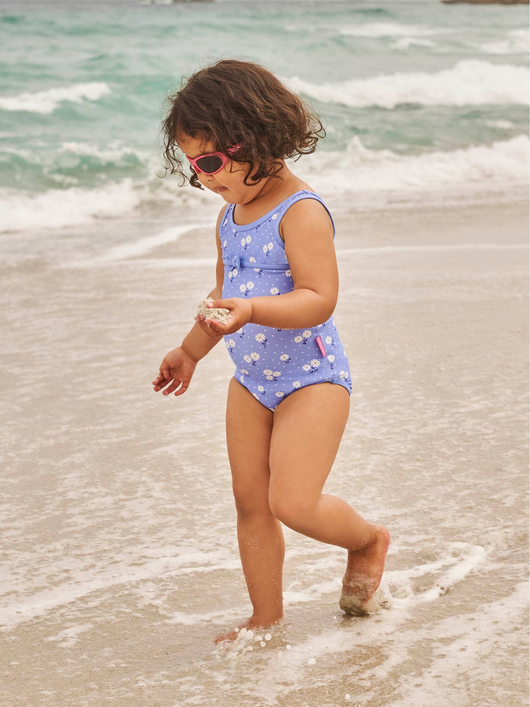 Daisy Girls' Daisy Print Swimsuit - Image 4 of 5