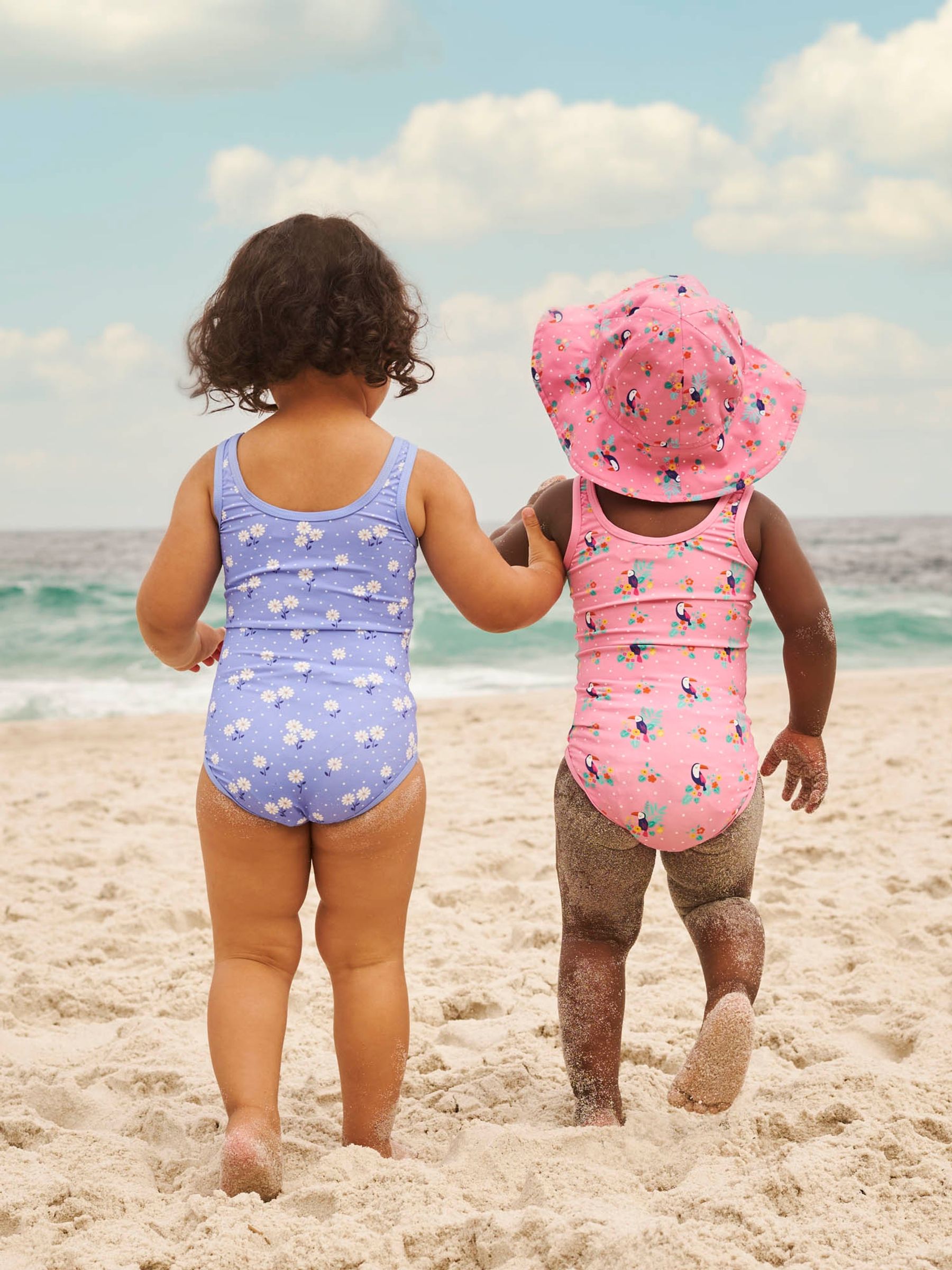 Daisy Girls' Daisy Print Swimsuit - Image 5 of 5
