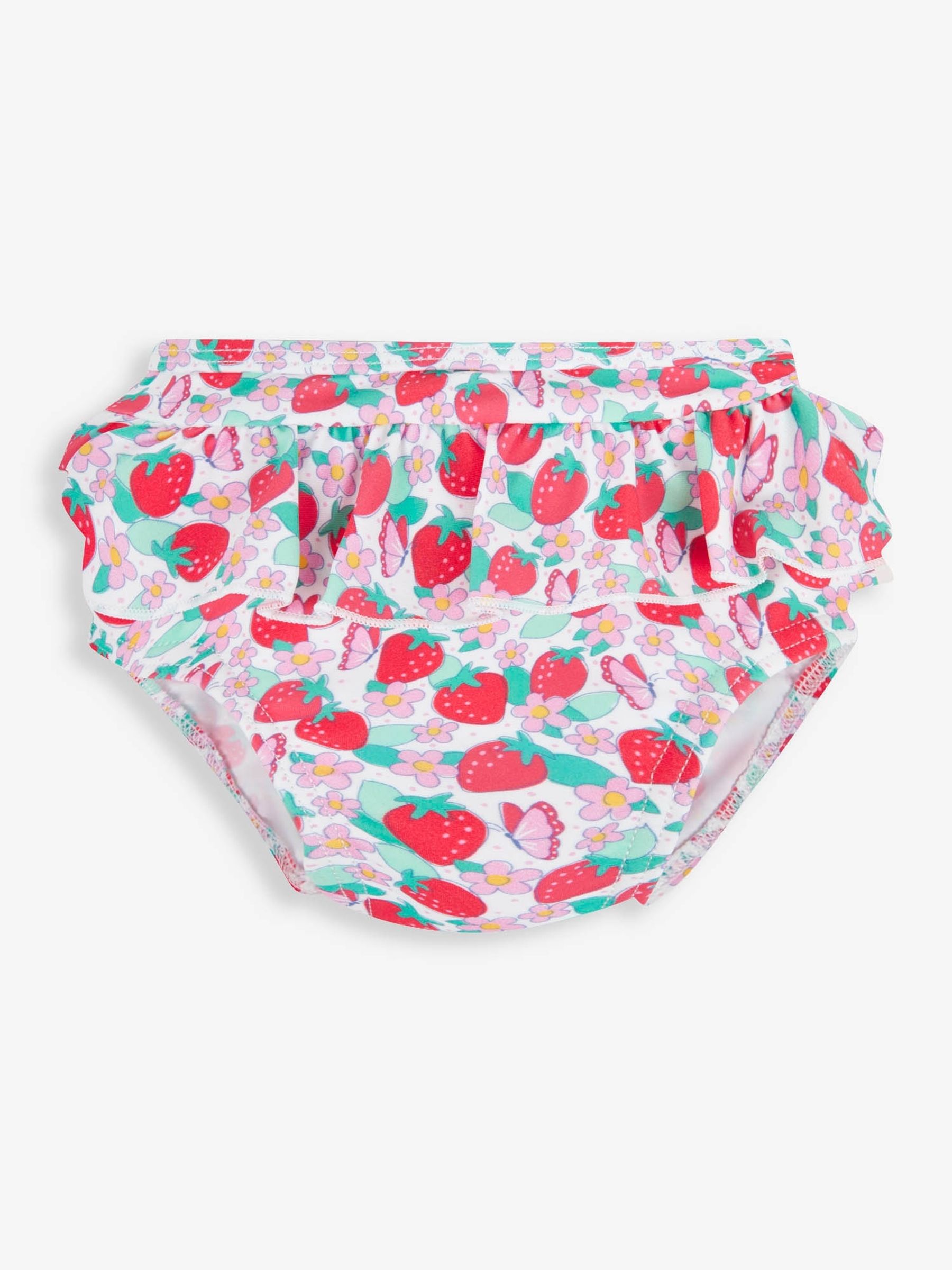 Pink Strawberry UPF 50 2-Piece Rash Vest Set - Image 5 of 7