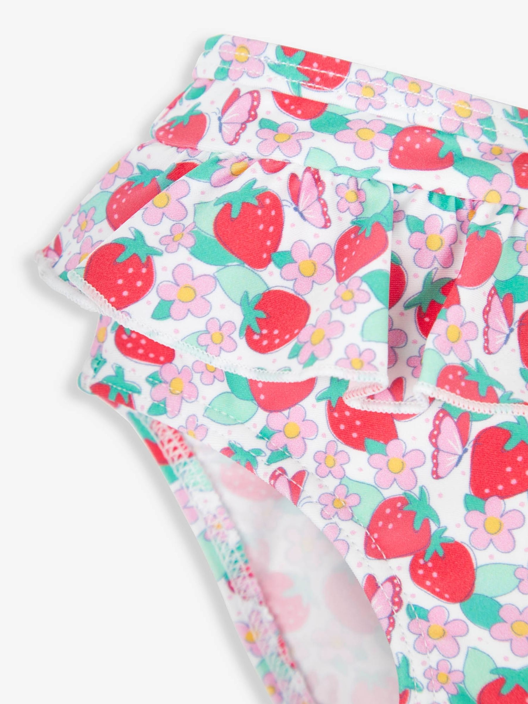 Pink Strawberry UPF 50 2-Piece Rash Vest Set - Image 7 of 7