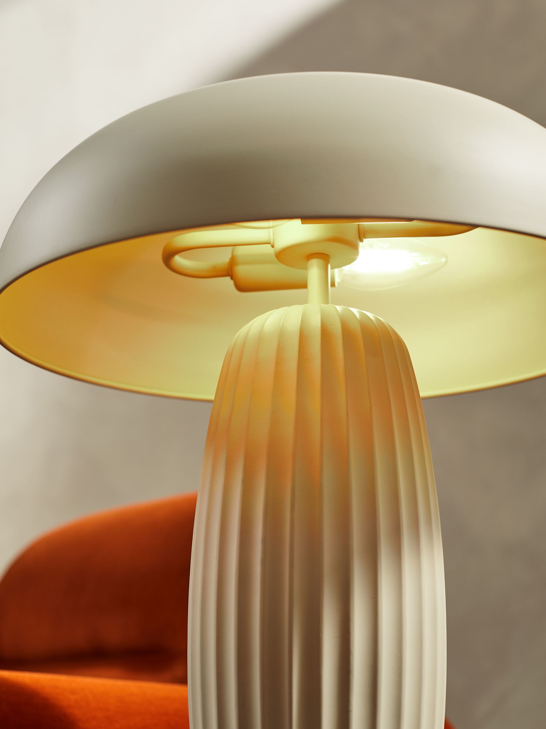 Eliya Table Lamp in White - Image 3 of 4