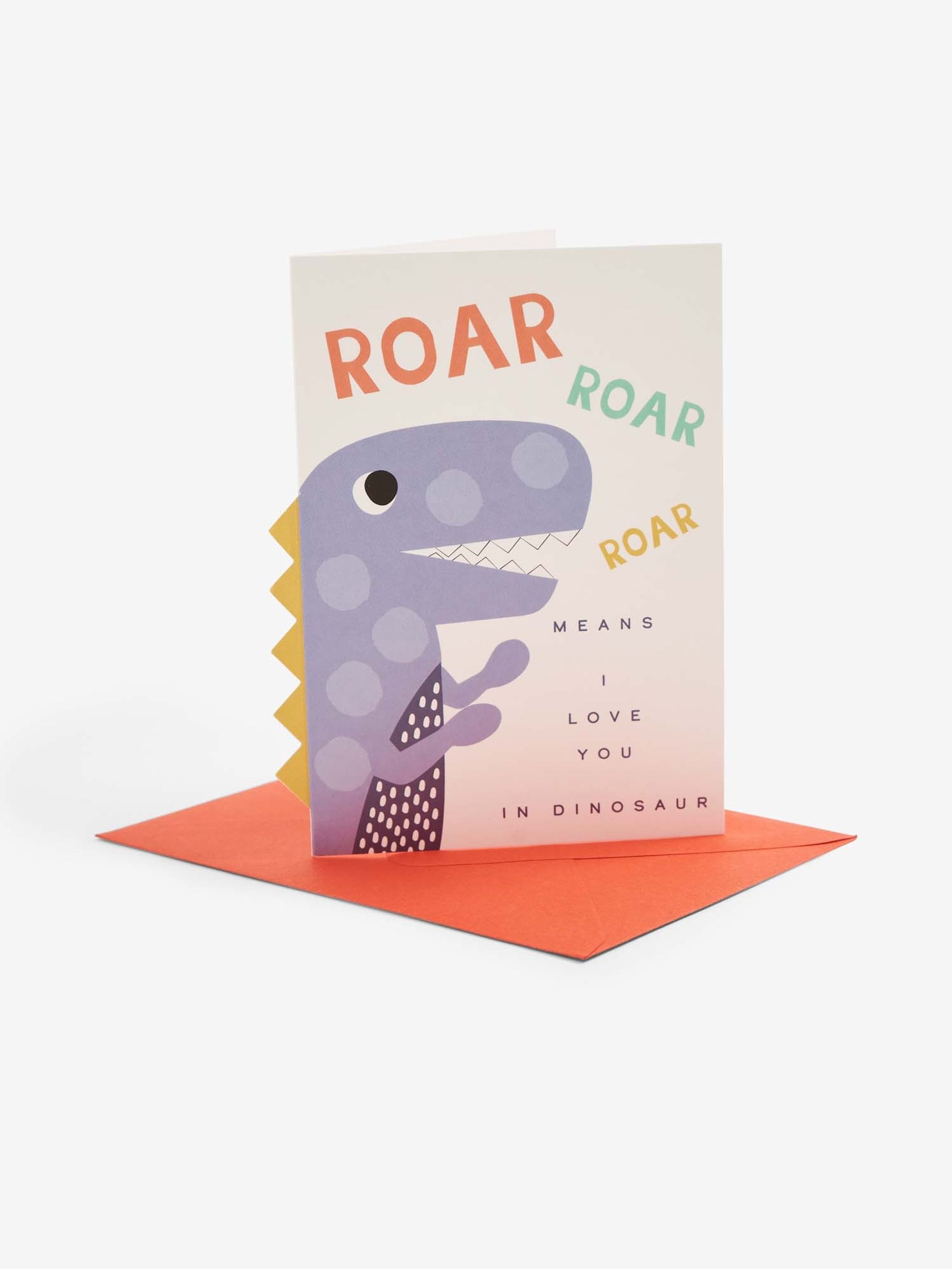 ROAR Means I Love You Card - Image 1 of 1