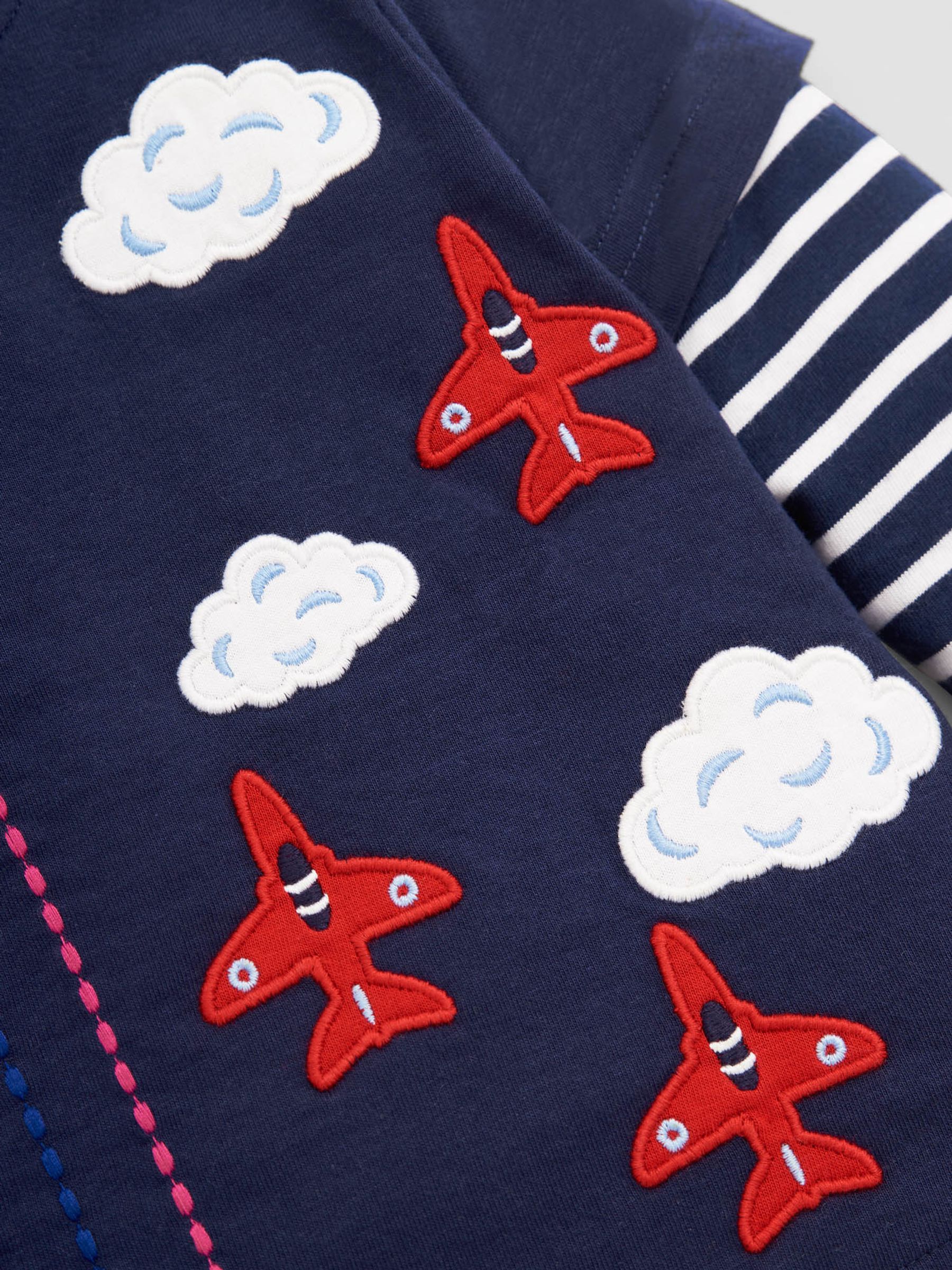 Navy Kids Red Arrows Appliqué Top - Image 2 of 3