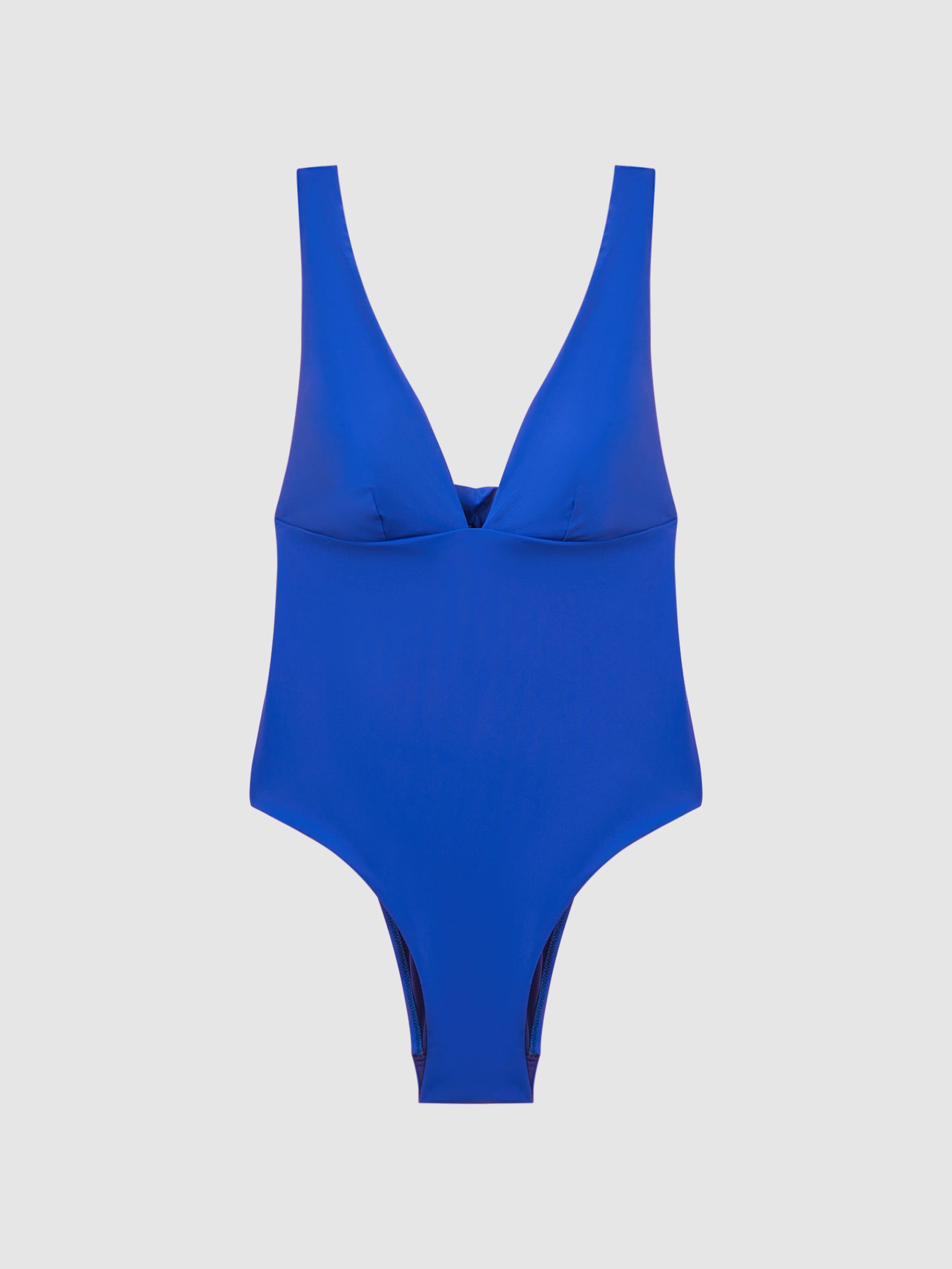 Italian Fabric Swimsuit in Blue - Image 2 of 5