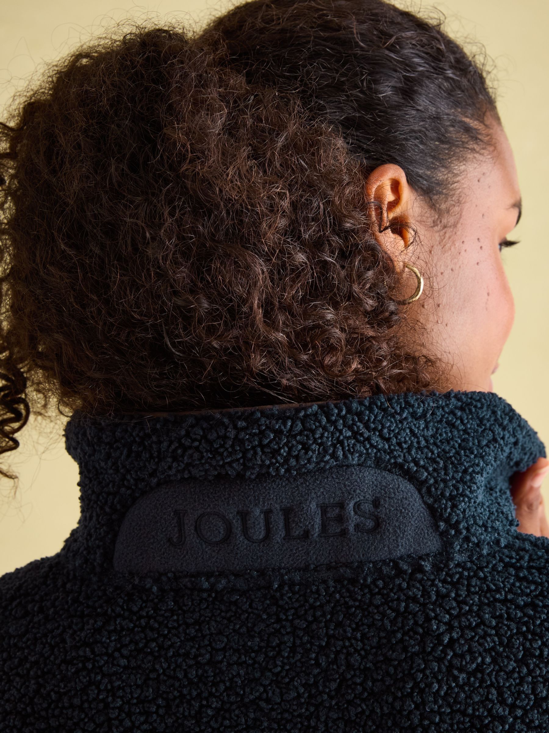 Aldeburgh Navy Quarter Zip Fleece - Image 6 of 7