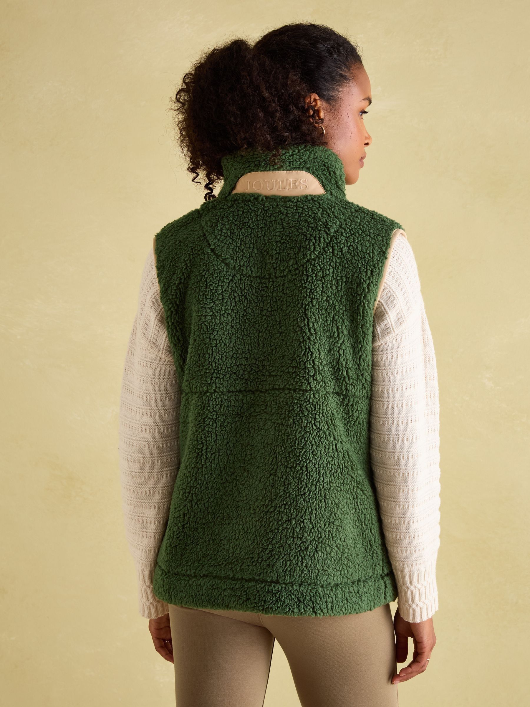Mallory Green Fleece Gilet - Image 2 of 8