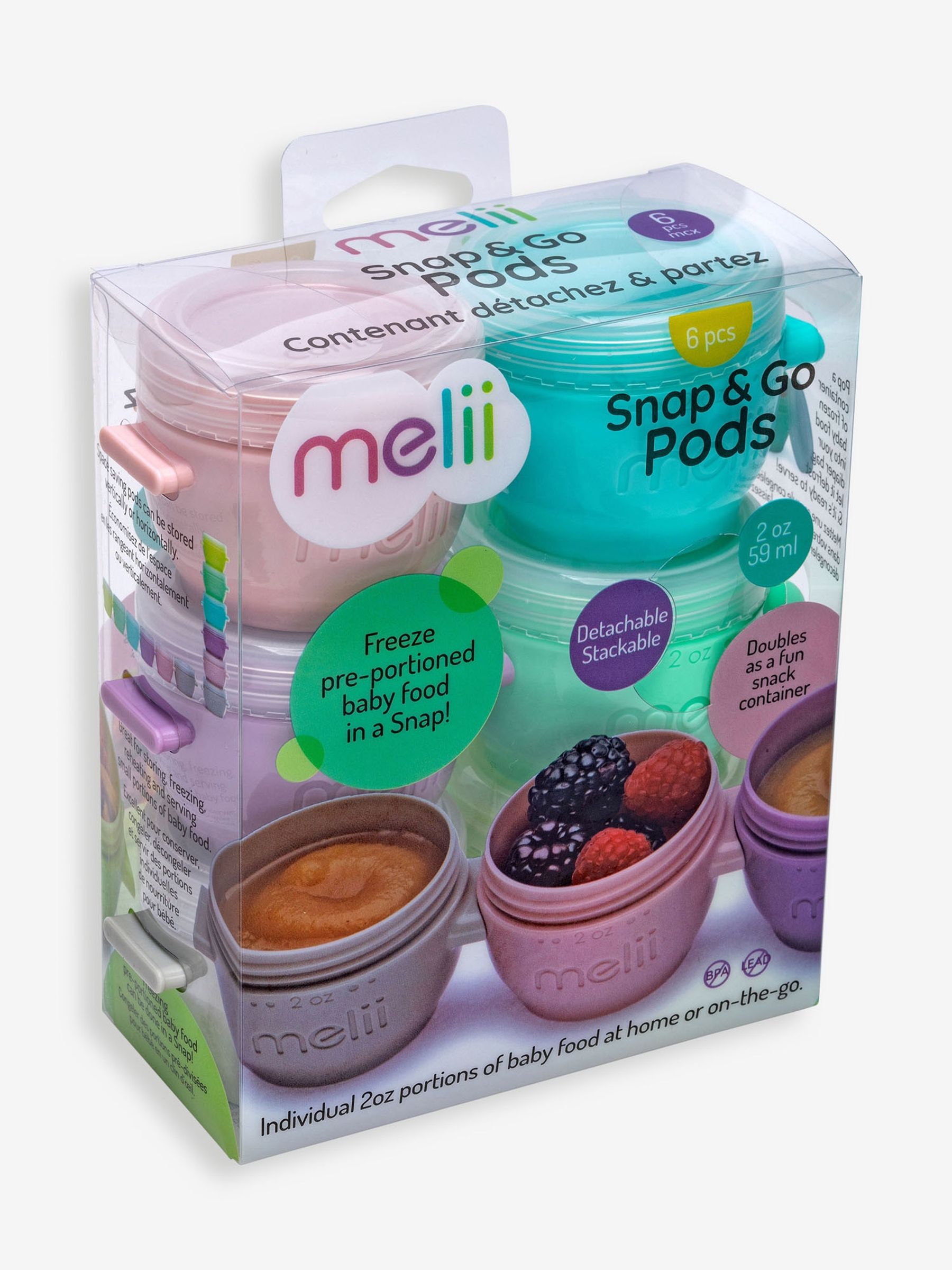 Melii Snap and Go Pods - Image 1 of 8
