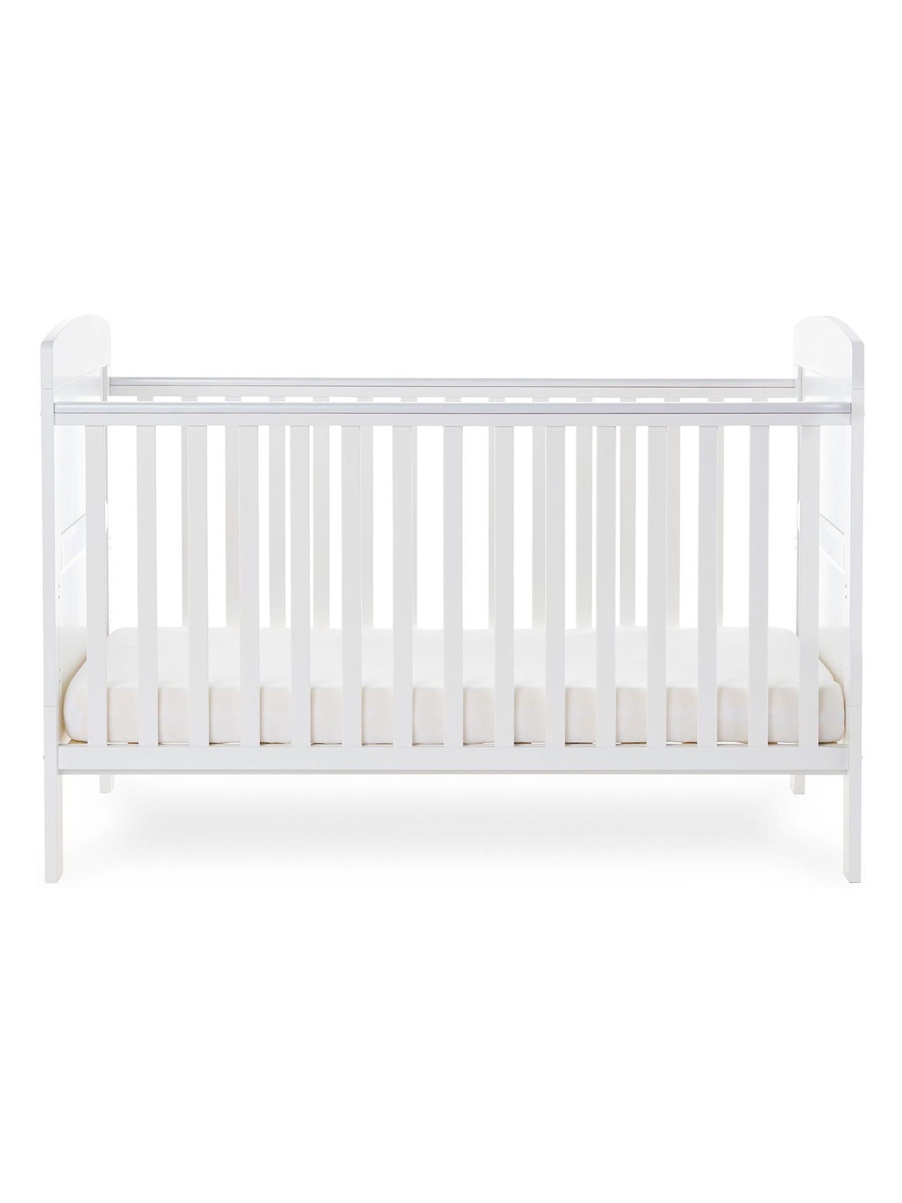 Obaby Grace White Regular Cot Bed - Image 5 of 7