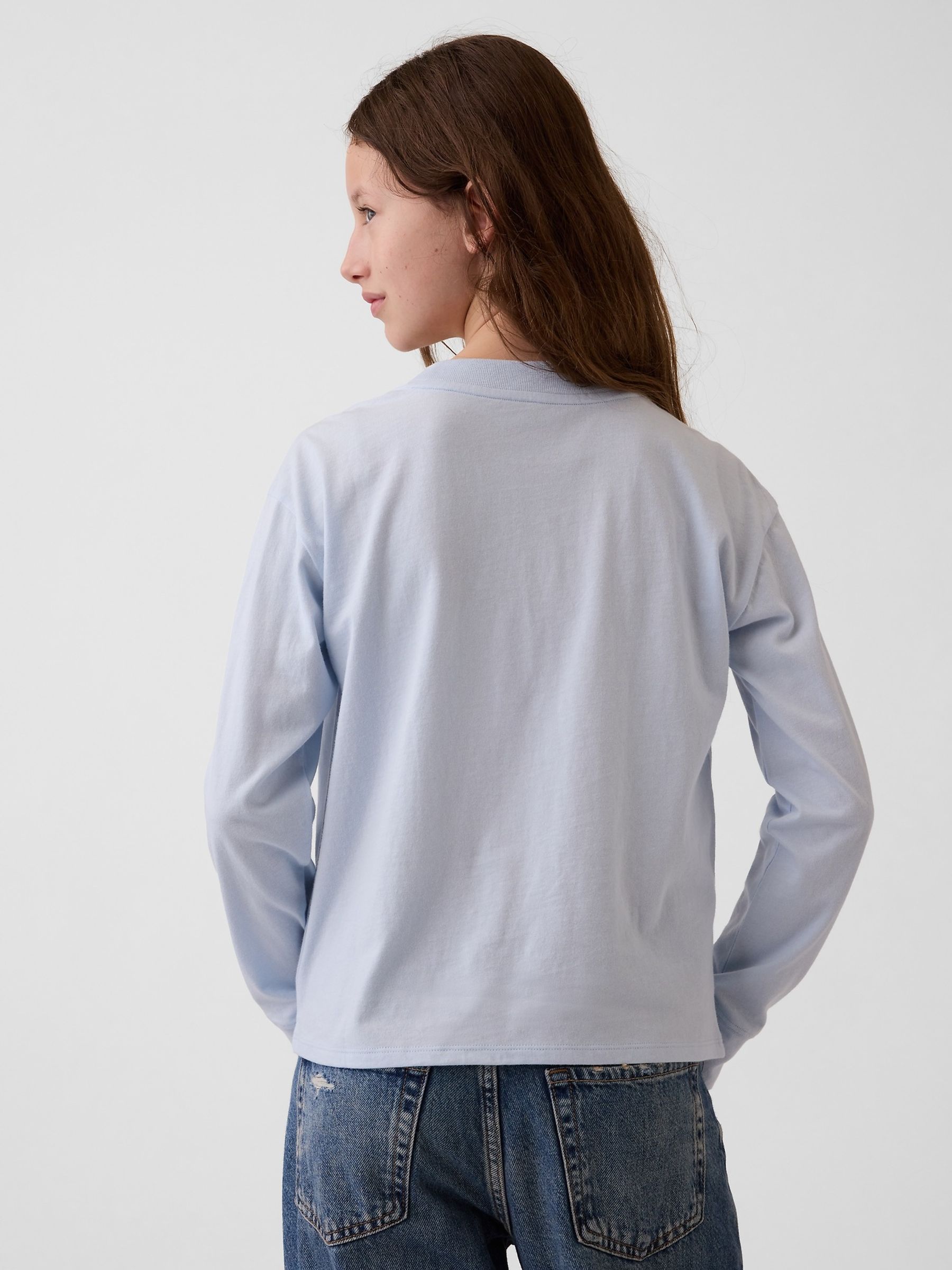 Lilac Purple Frozen Oversized Flip-Sequin Graphic T-Shirt - Image 2 of 4