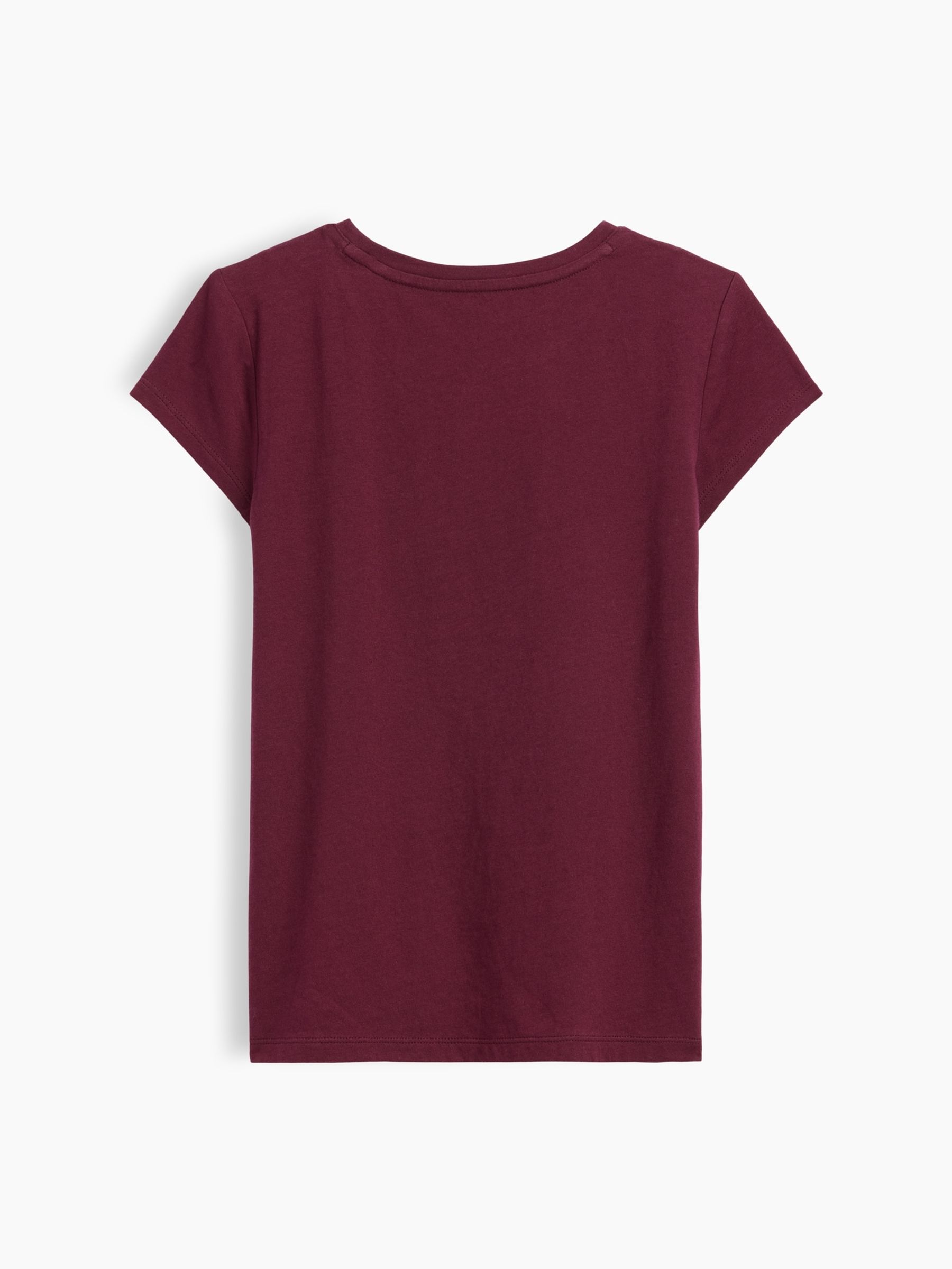 Burgundy Bear Graphic Short Sleeve T-Shirt - Image 2 of 3