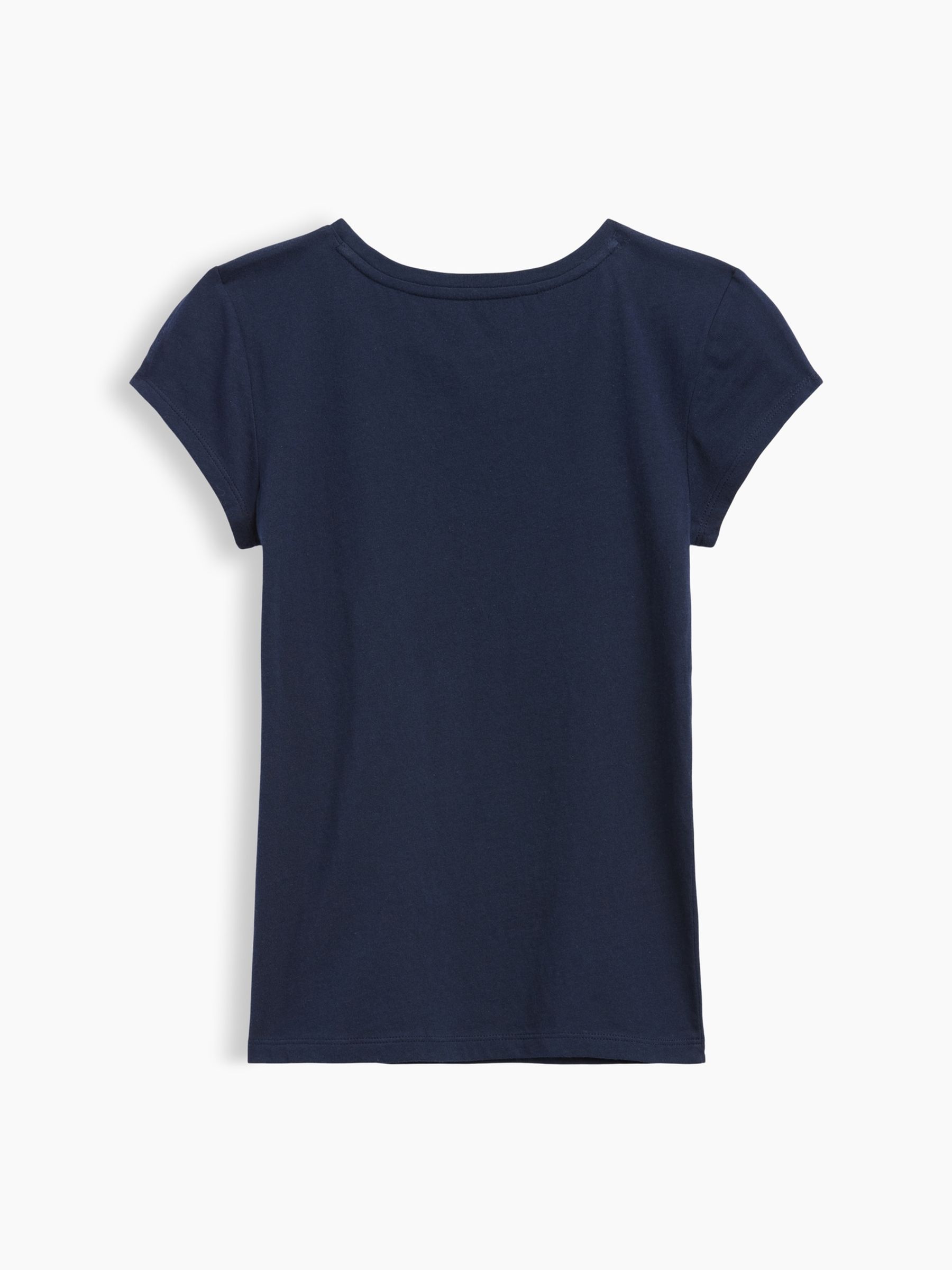 Navy Bow Graphic Short Sleeve T-Shirt - Image 2 of 3