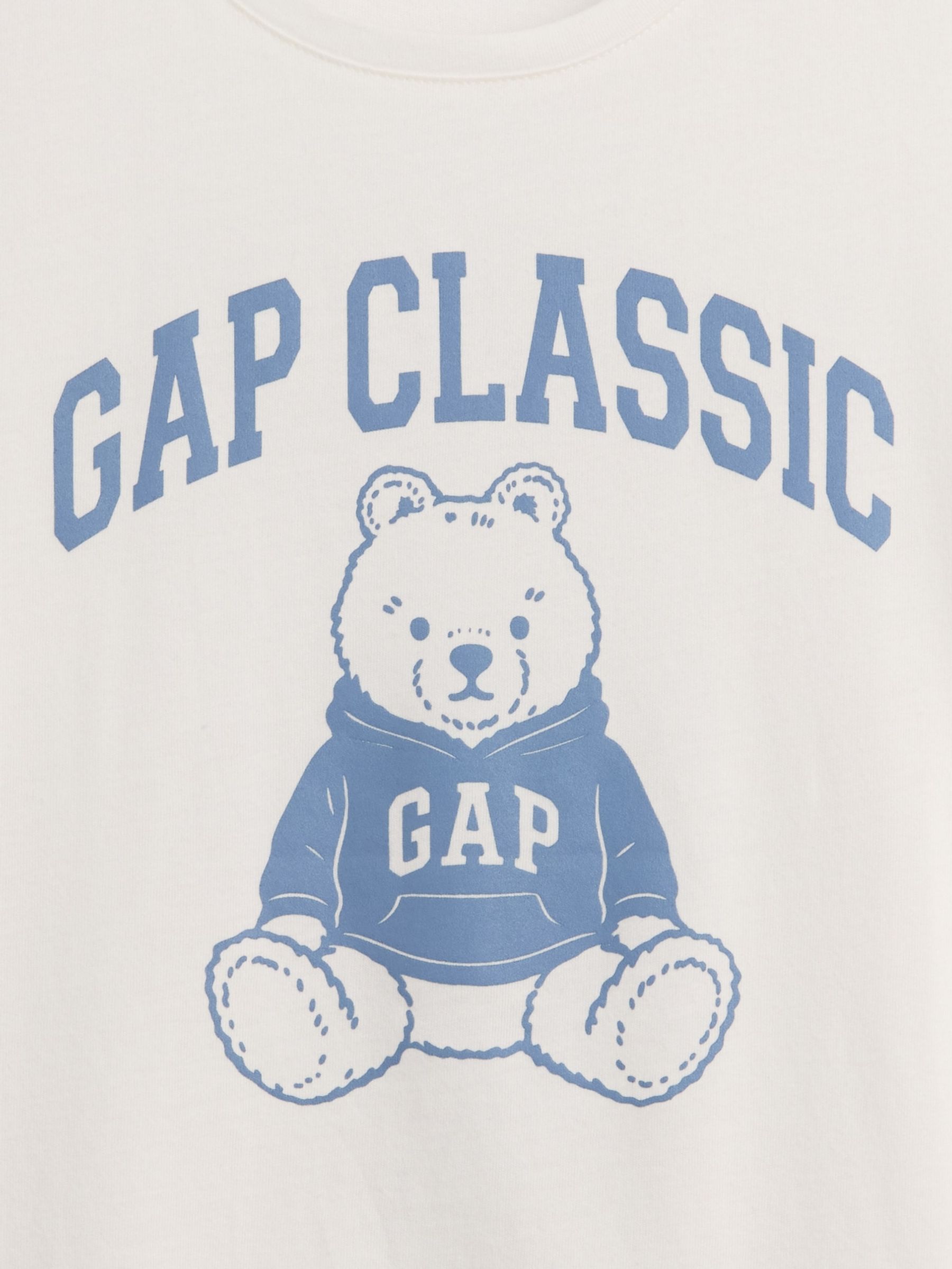 White Bear Graphic Short Sleeve T-Shirt - Image 3 of 3