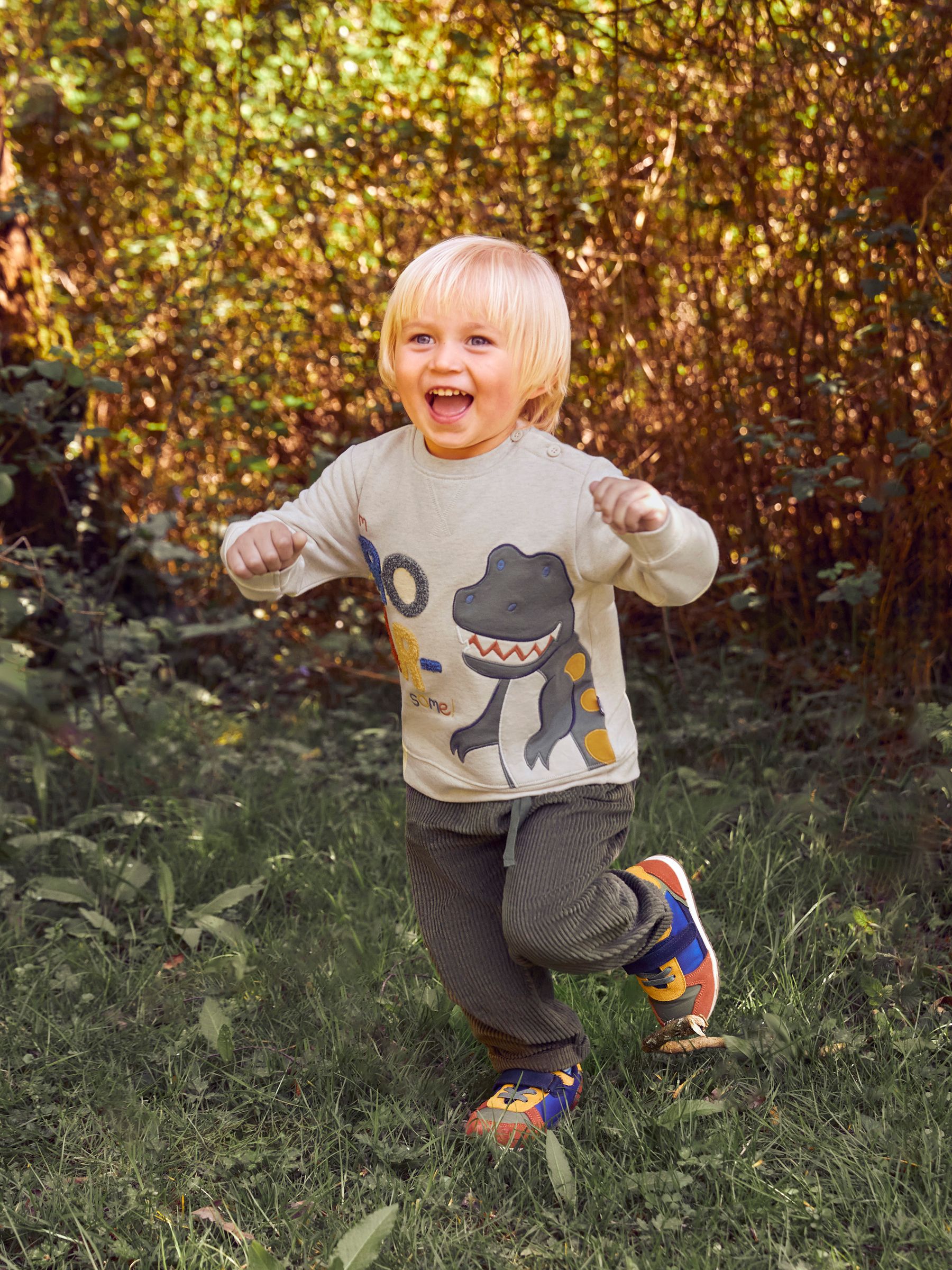 Natural T-Rex Appliqué Sweatshirt - Image 2 of 5