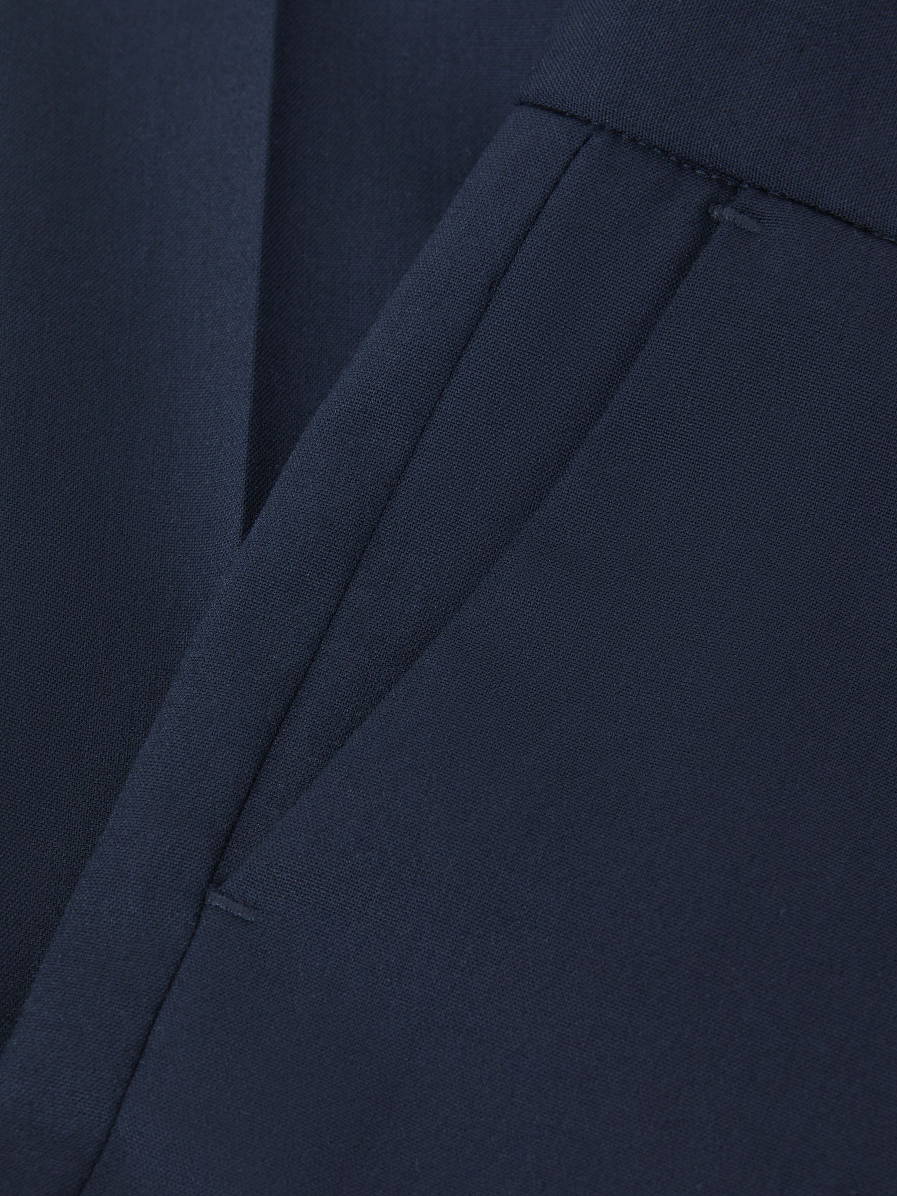 9-14 yrs Wool Blend Adjustable Trousers in Navy - Image 6 of 6