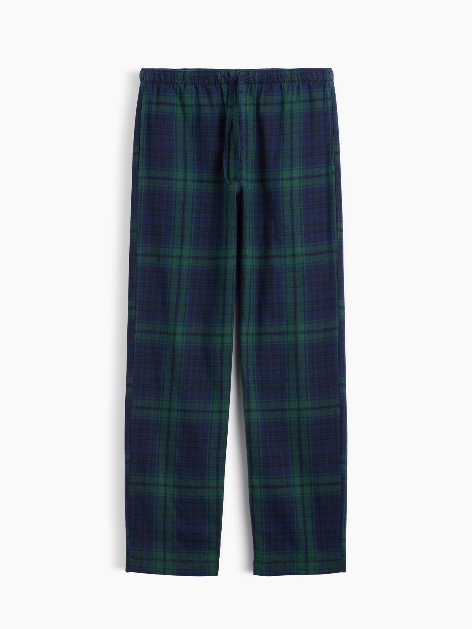 Navy Blue Relaxed Flannel Pyjama Bottoms - Image 4 of 4