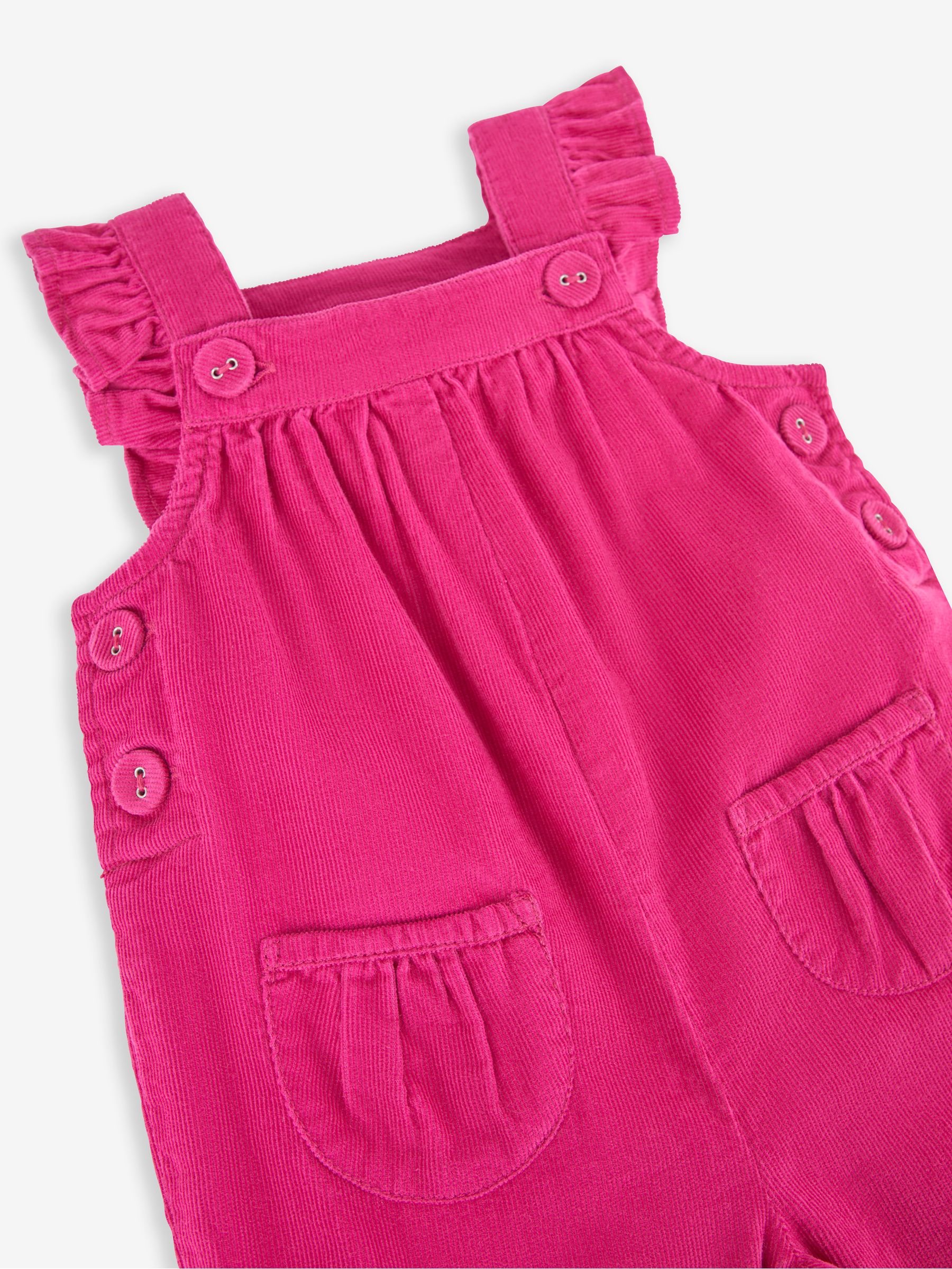 Raspberry Girls' Cord Dungarees - Image 2 of 2
