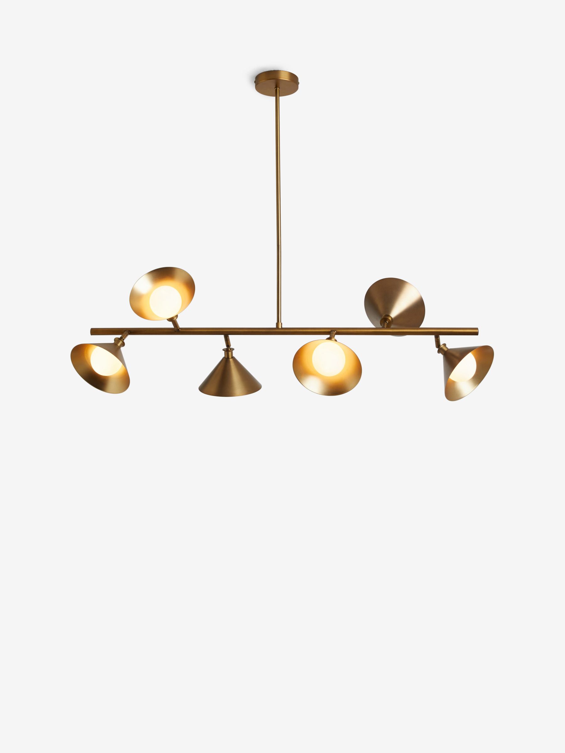 Rhett Ceiling Spotlight in Brass - Image 3 of 3