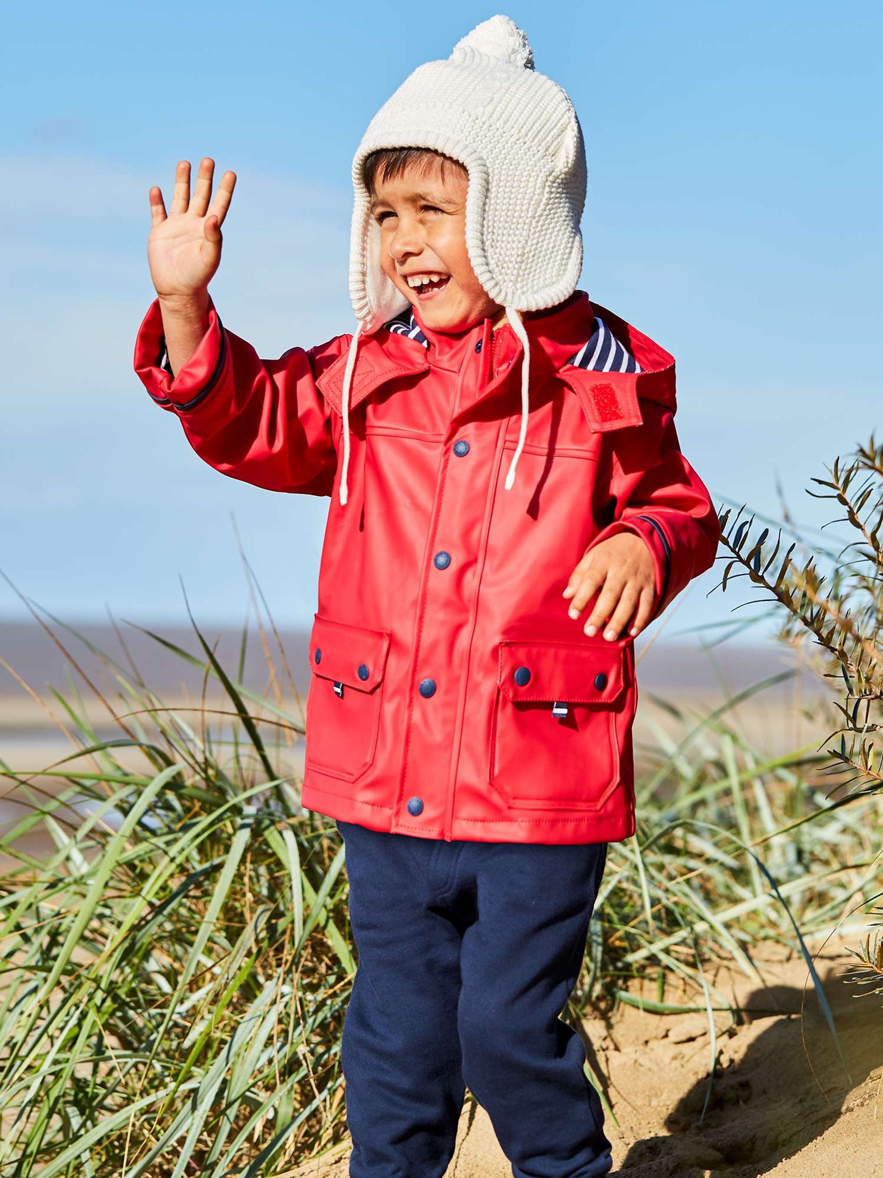 Red Waterproof Fisherman's Jacket - Image 5 of 7