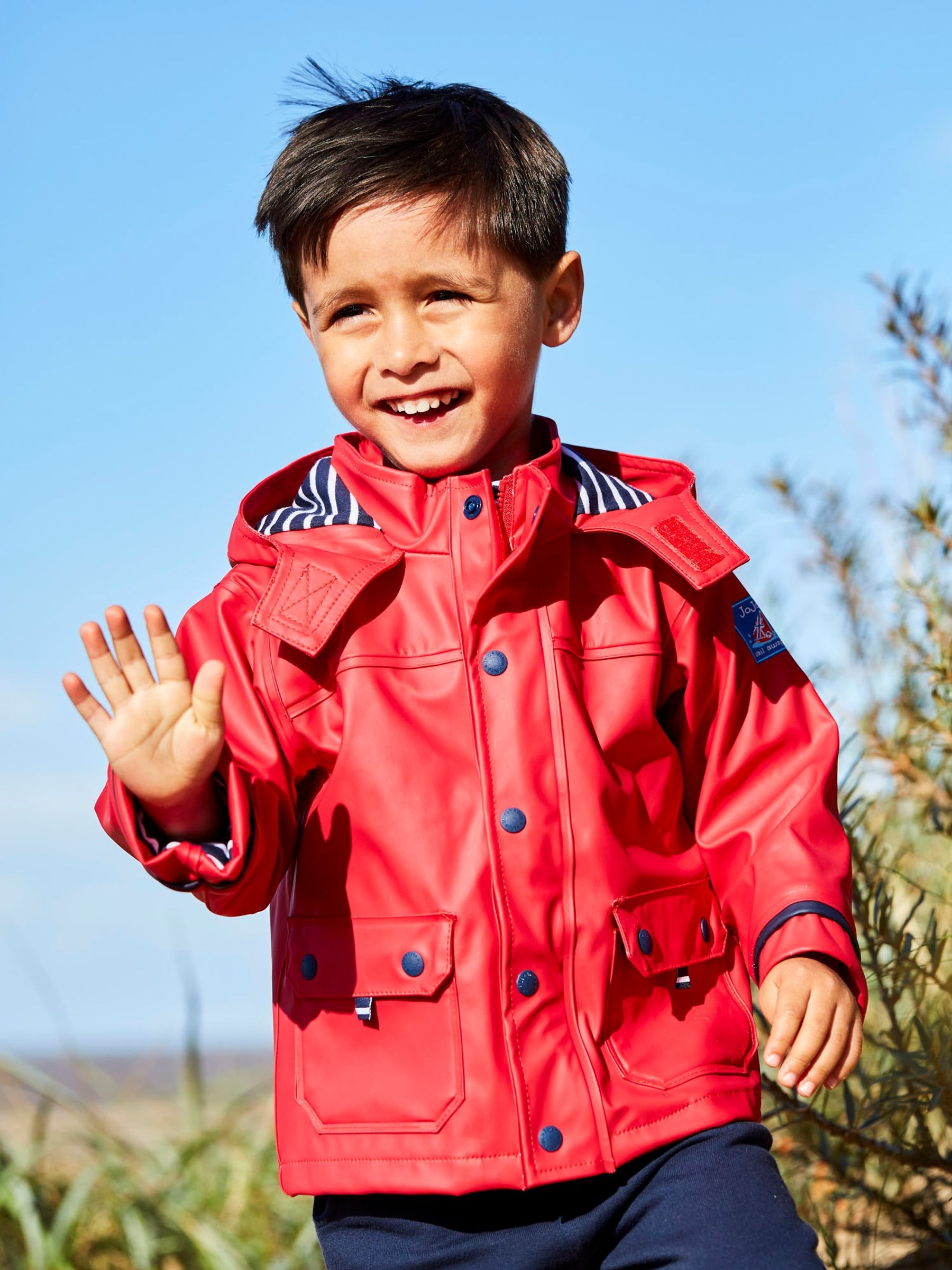 Red Waterproof Fisherman's Jacket - Image 6 of 7
