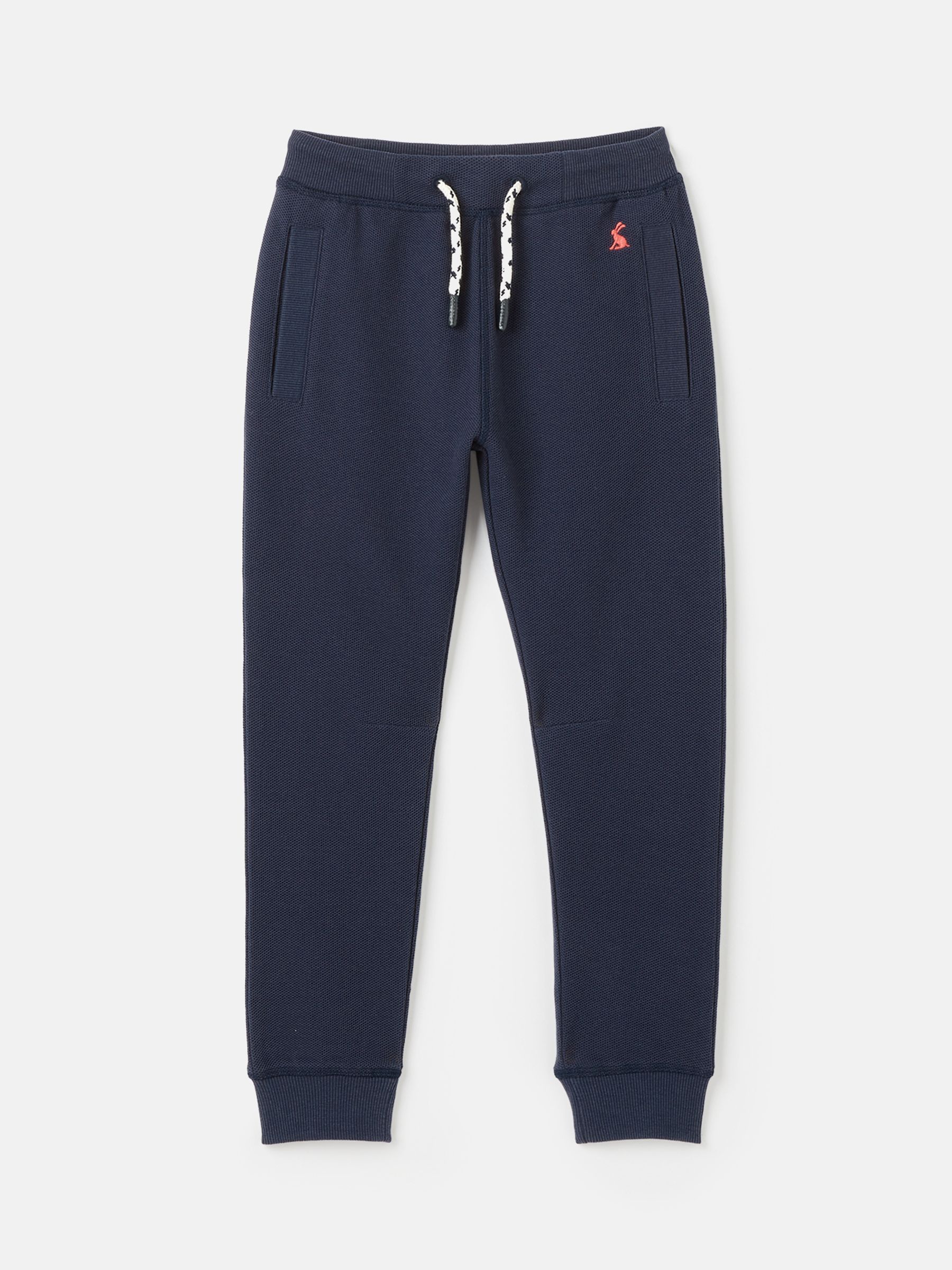 Sid Navy Blue Cotton Joggers - Image 1 of 6