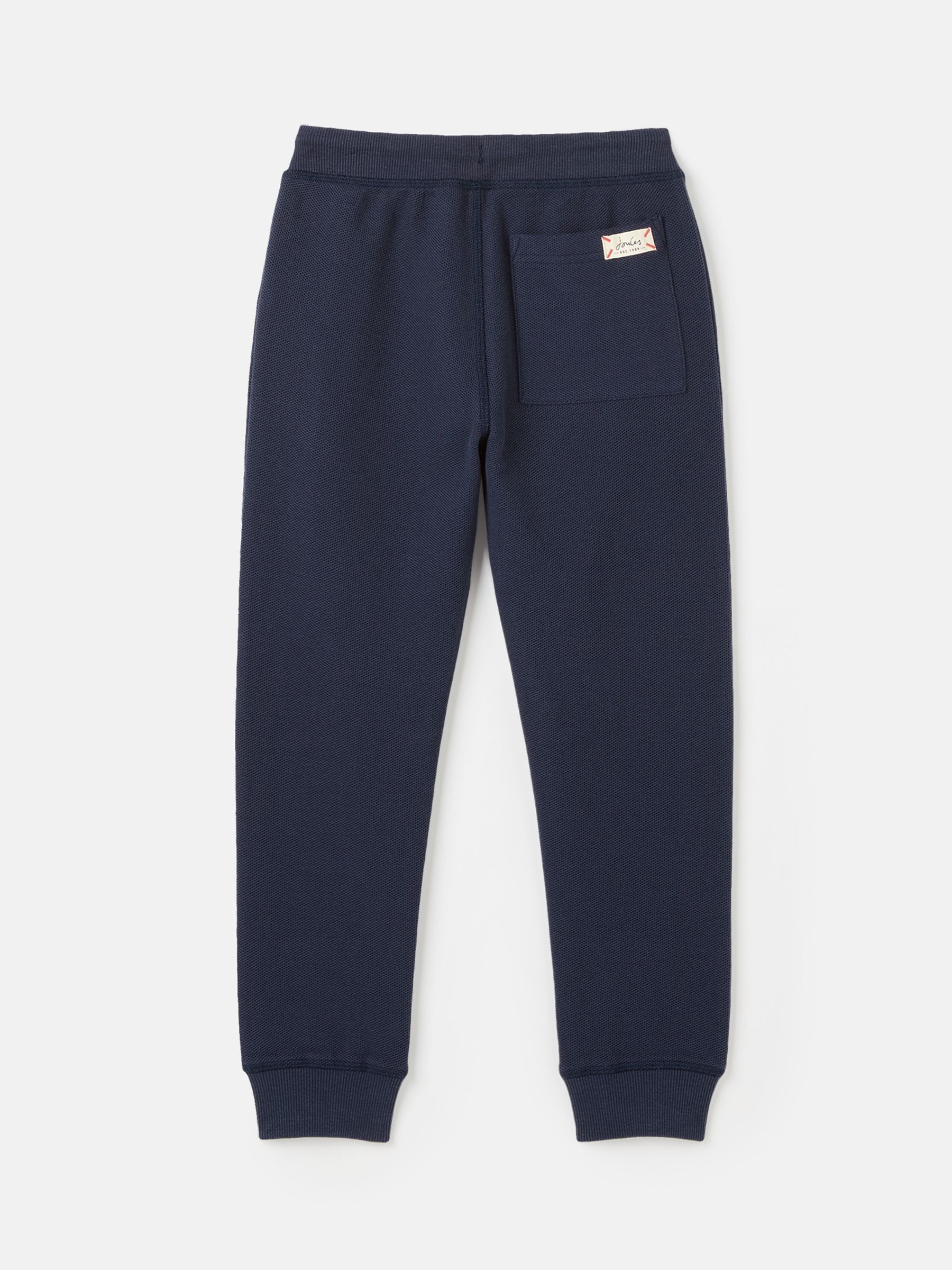 Sid Navy Blue Cotton Joggers - Image 2 of 6