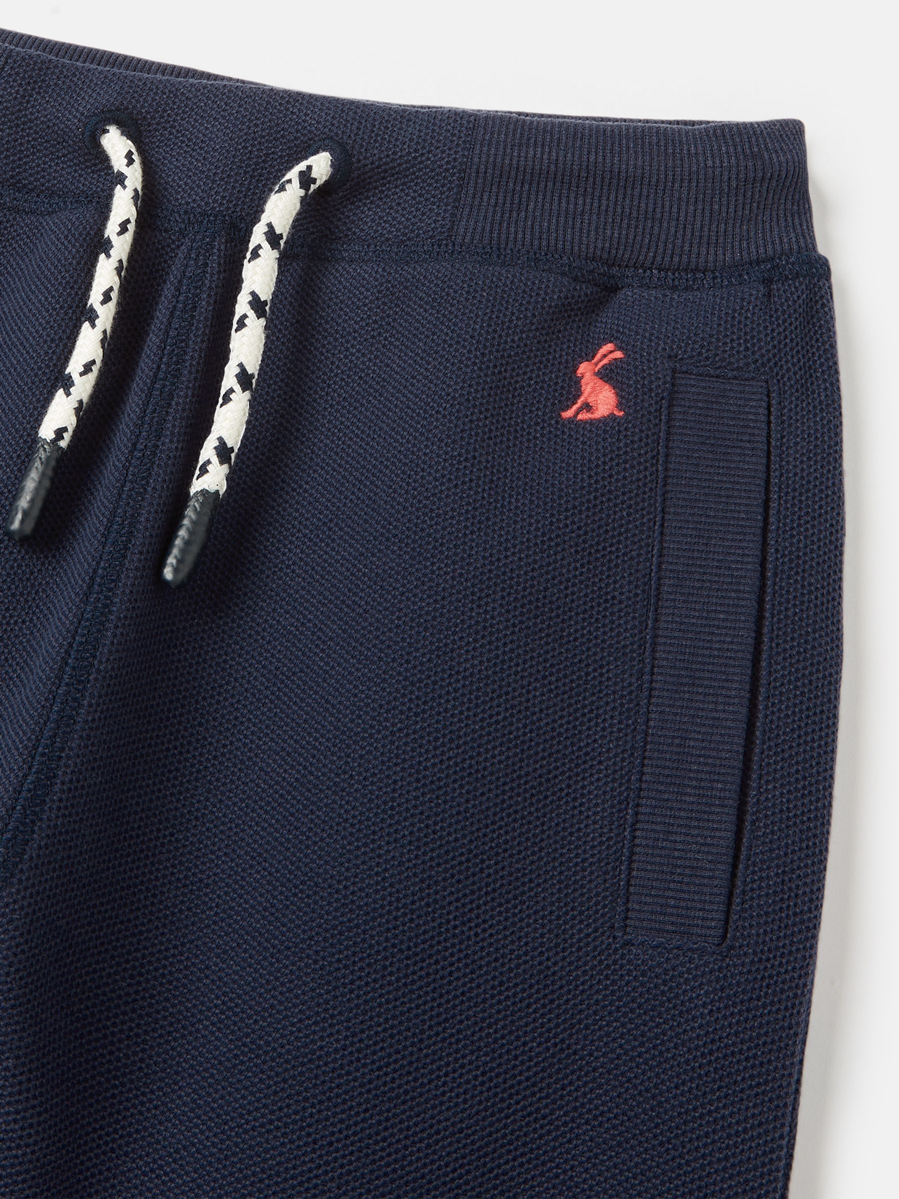 Sid Navy Blue Cotton Joggers - Image 3 of 6