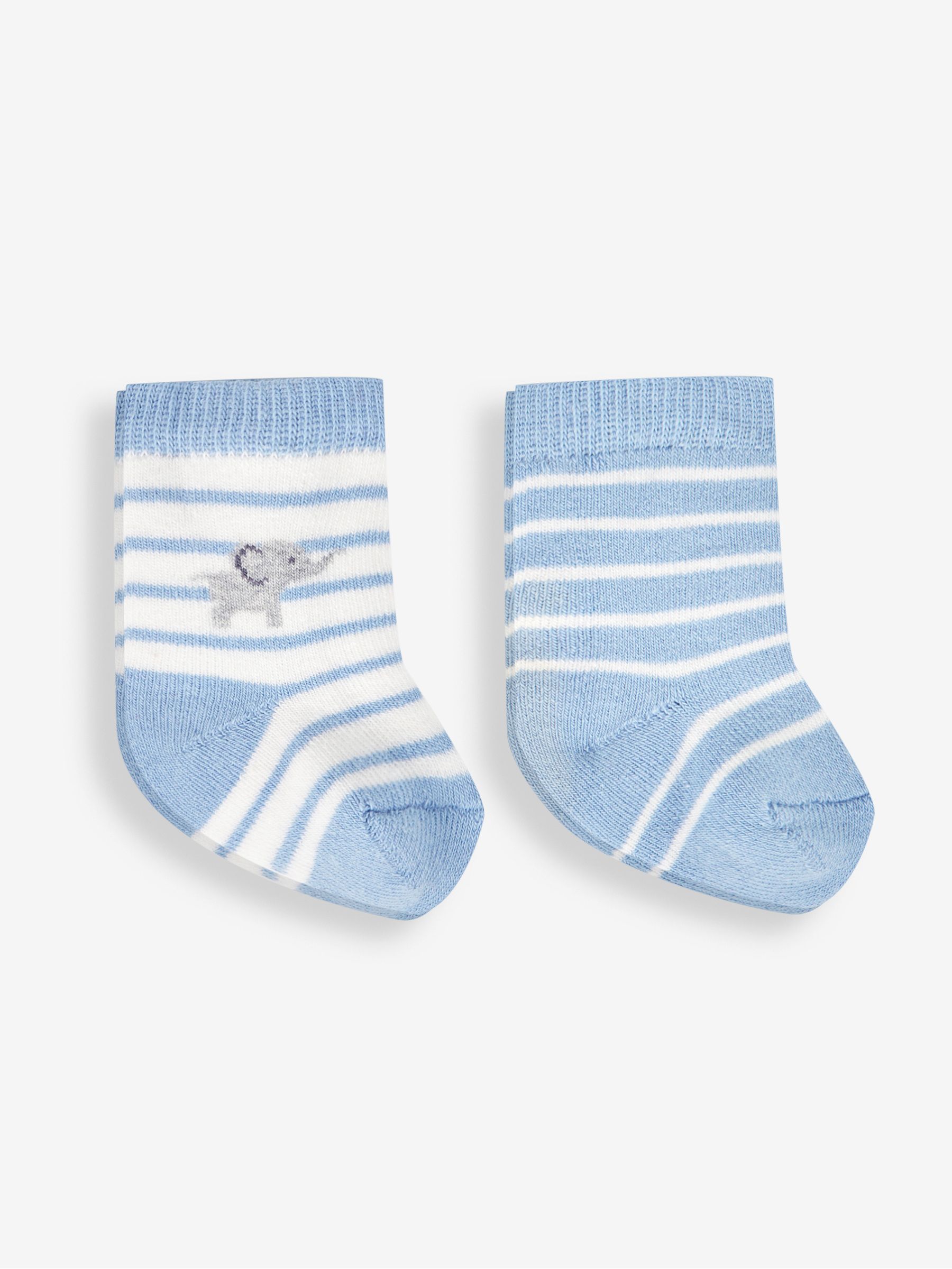 Blue Elephant 2-Pack Baby Socks - Image 1 of 1
