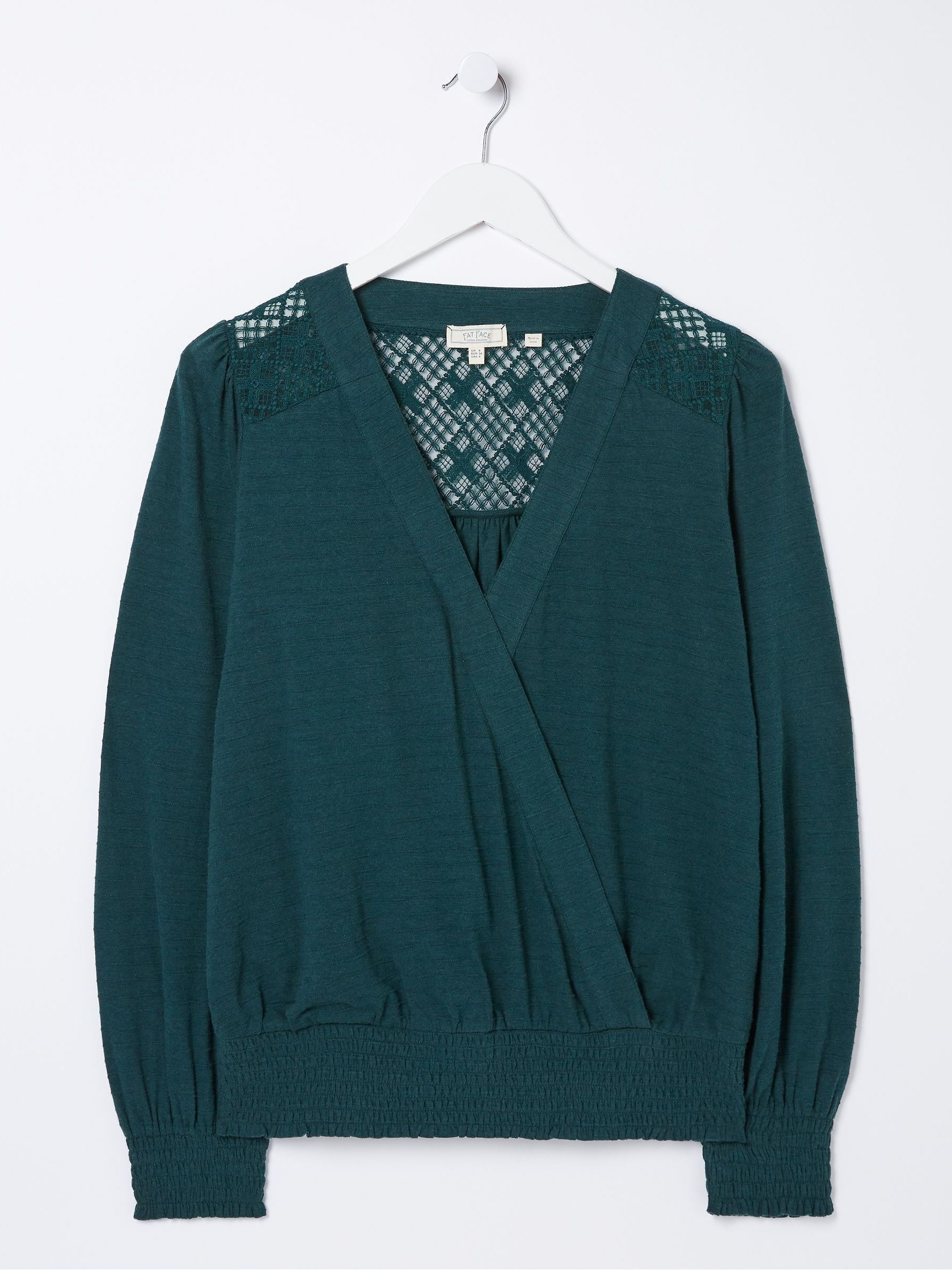 Green Remi Wrap Top - Image 5 of 5