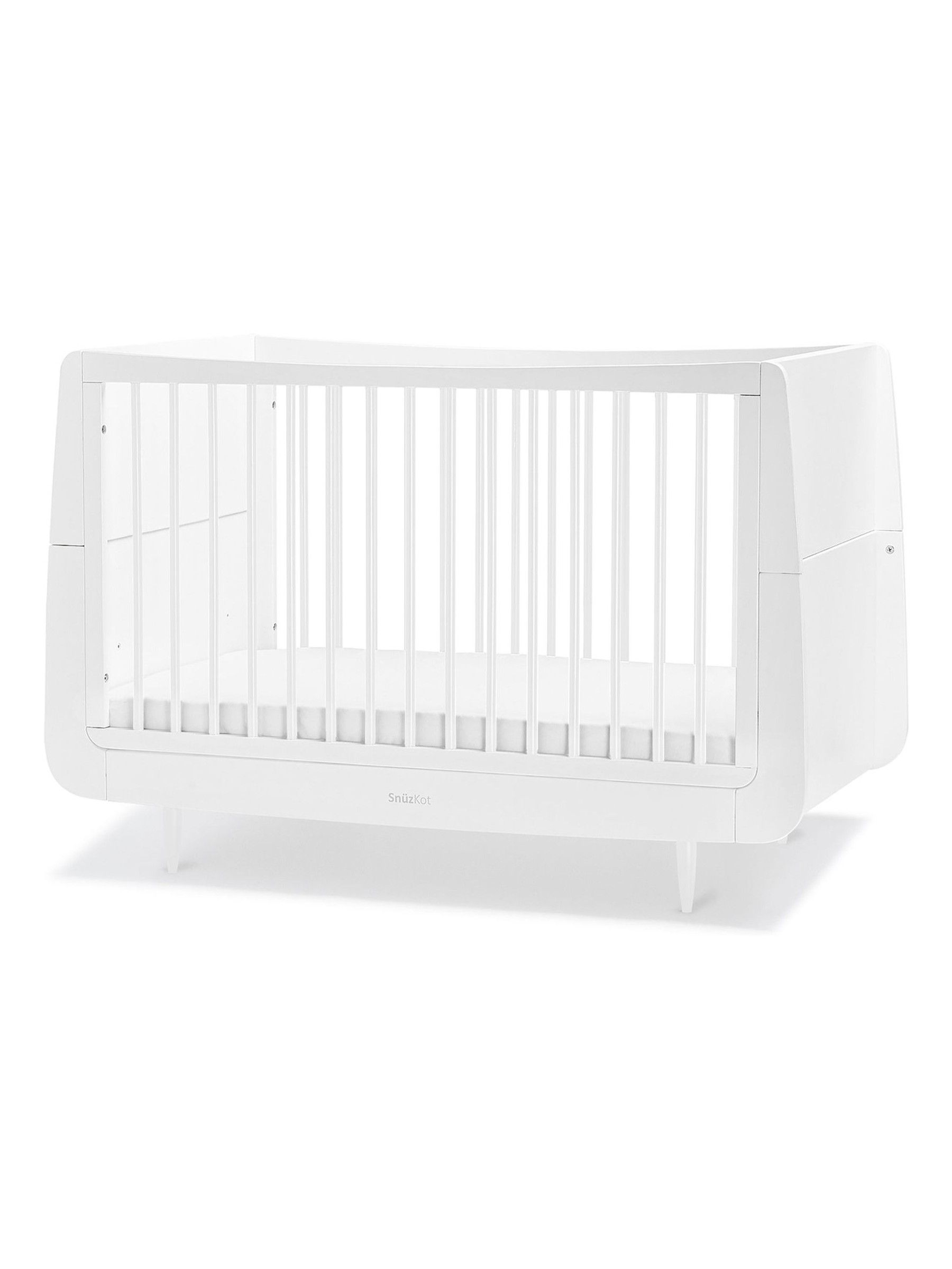 Snuz White SnuzKot Skandi Cot Bed - Image 2 of 7