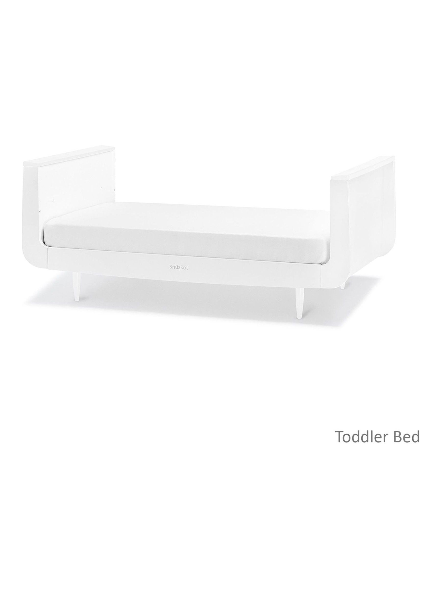 Snuz White SnuzKot Skandi Cot Bed - Image 5 of 7