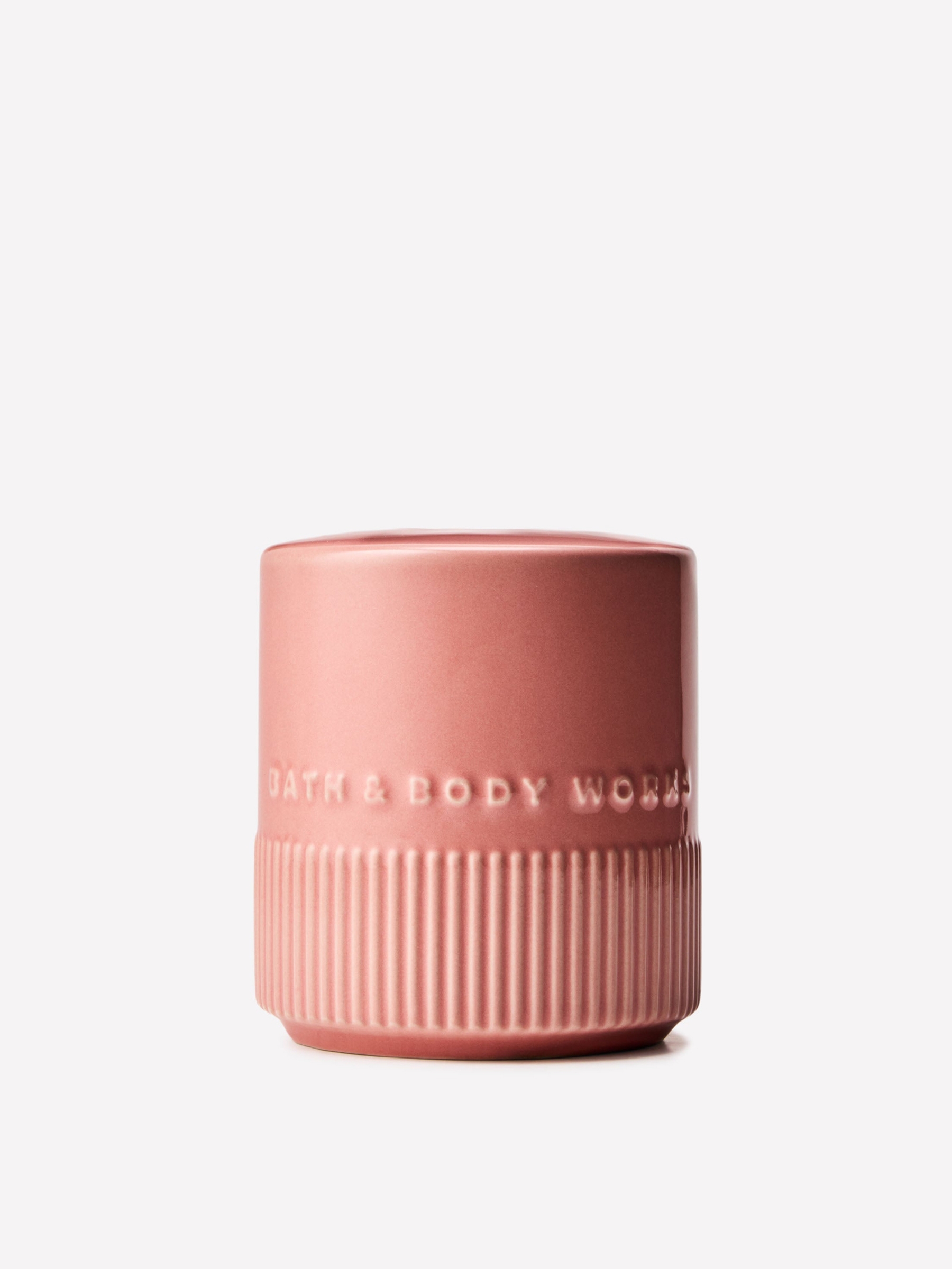Dark Pink Reed Vessel - Image 1 of 2 Dark Pink Reed Vessel - Image 1 of 2