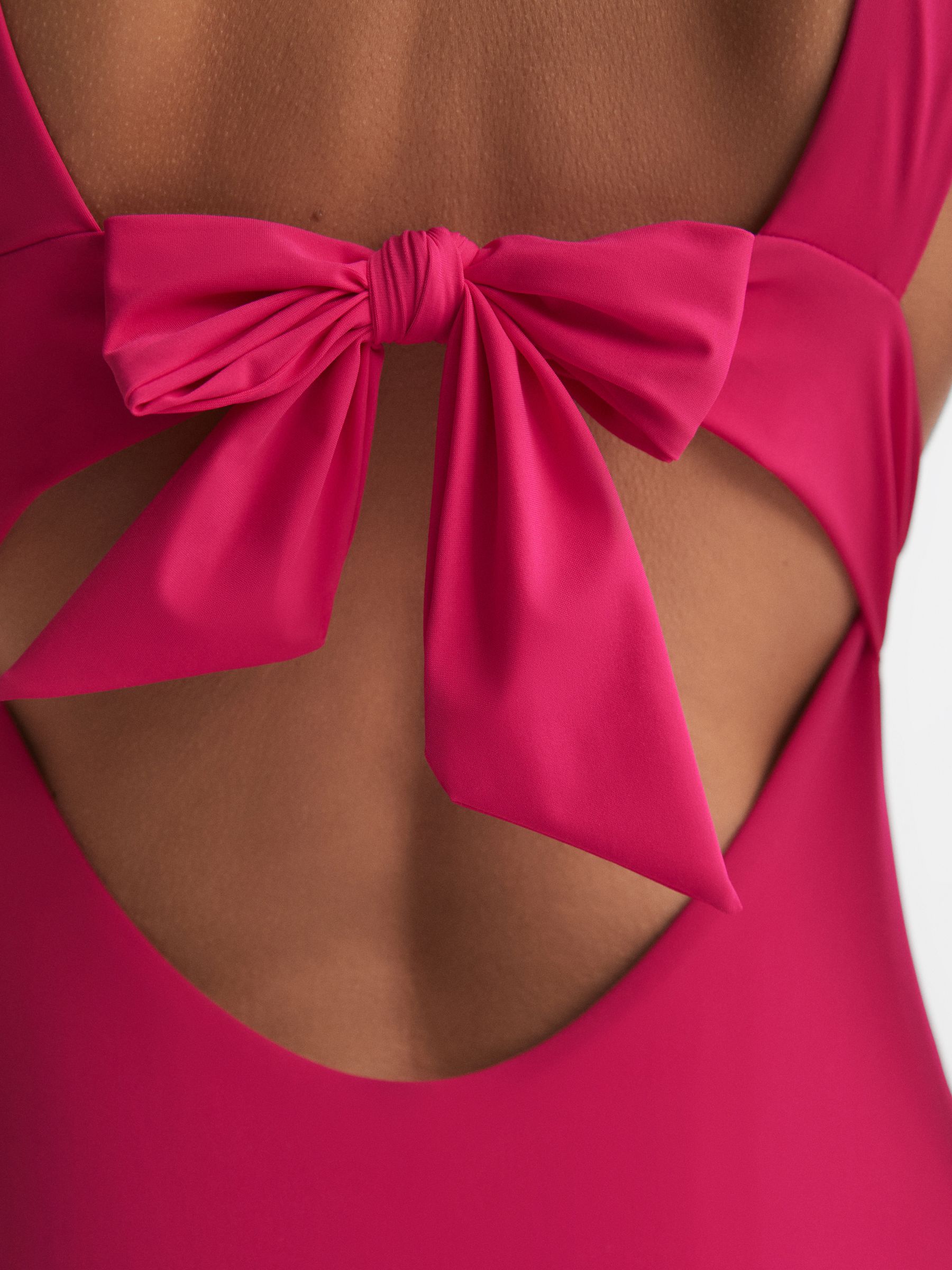 Italian Fabric Swimsuit in Pink - Image 4 of 5