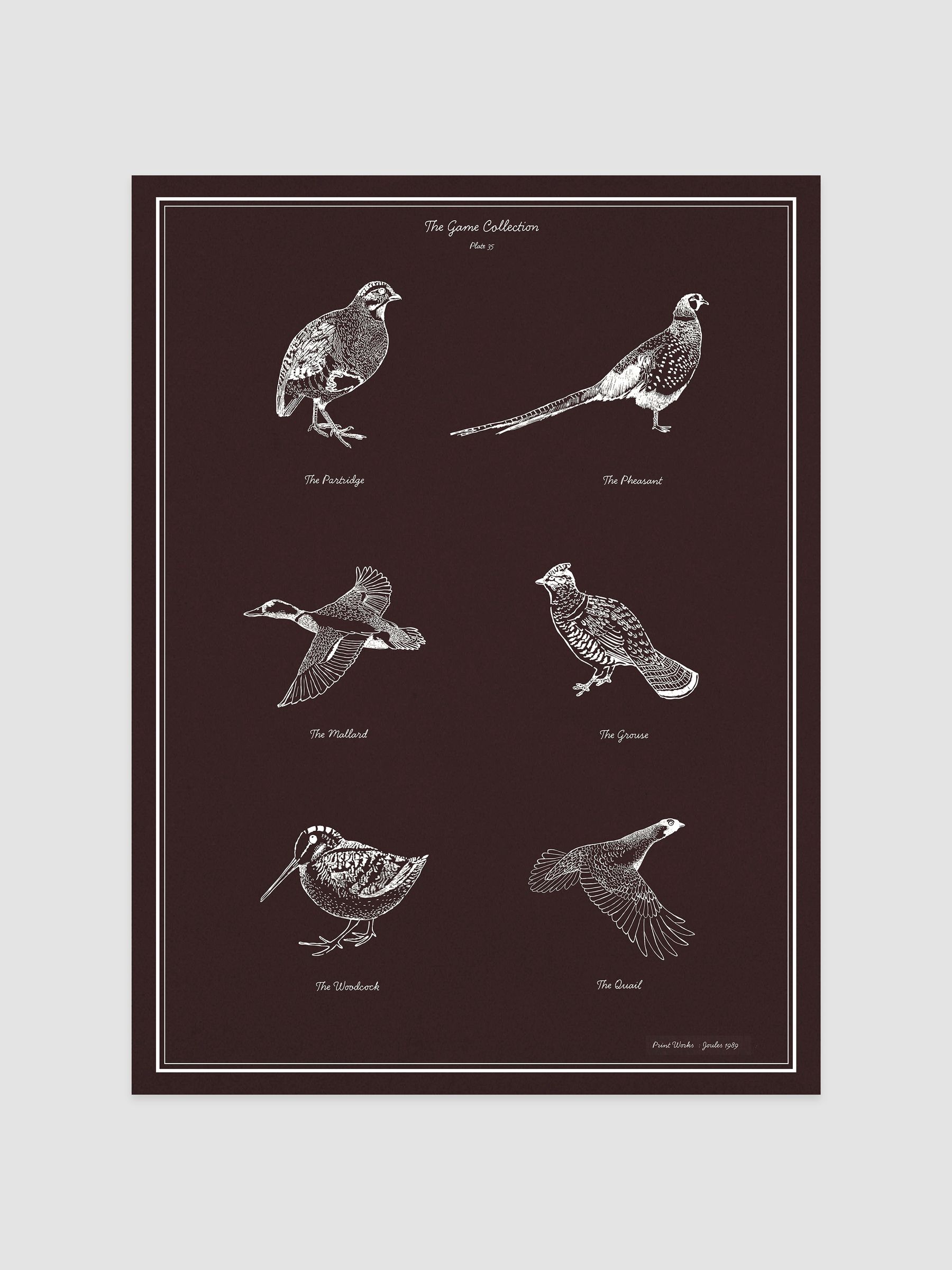 Red The Gamekeepers Sketch Print Wall 50 x 70cm Art - Image 1 of 2 Red The Gamekeepers Sketch Print Wall 50 x 70cm Art - Image 1 of 2