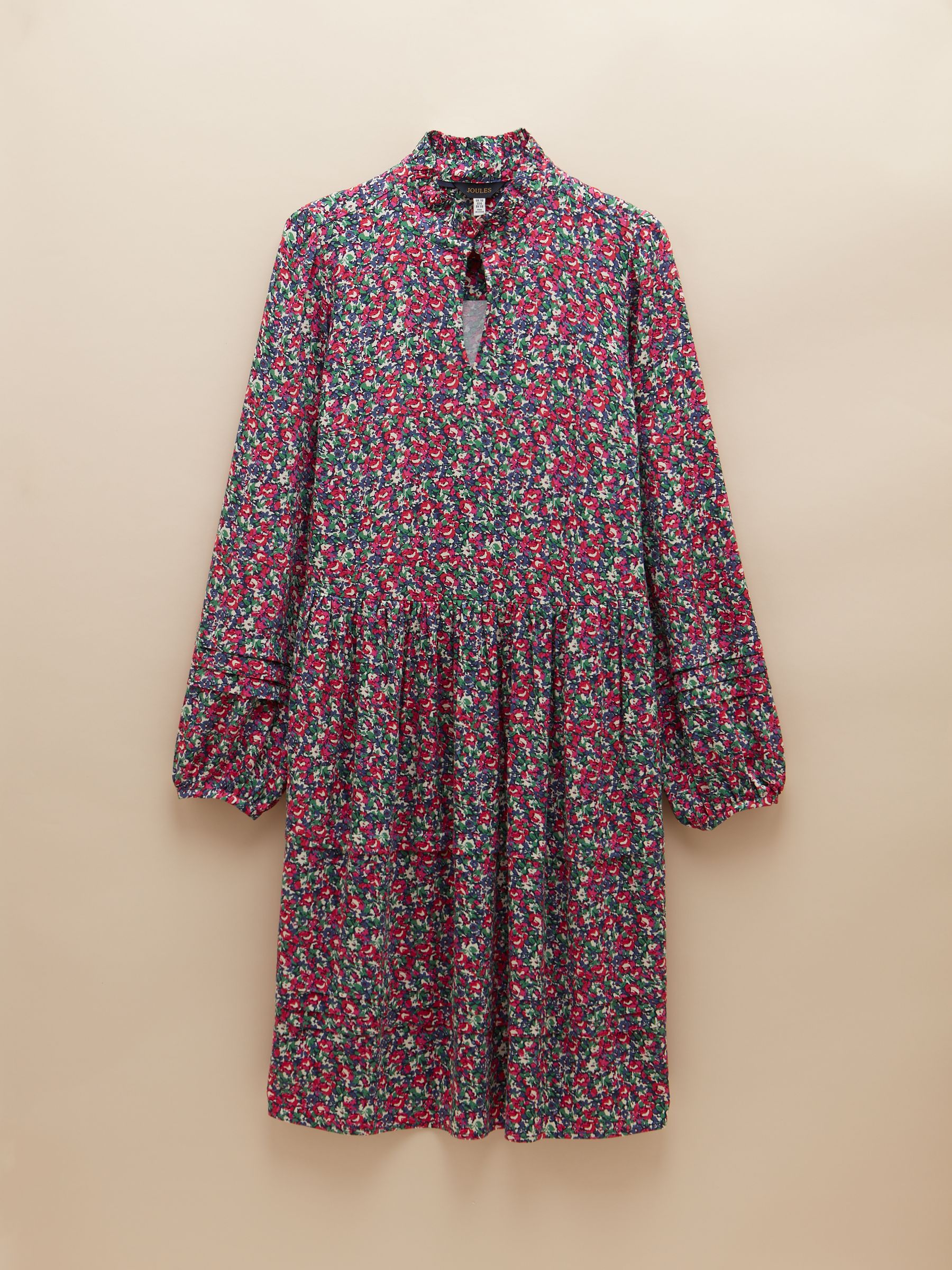 Petunia Floral Frill Neck Dress - Image 5 of 5