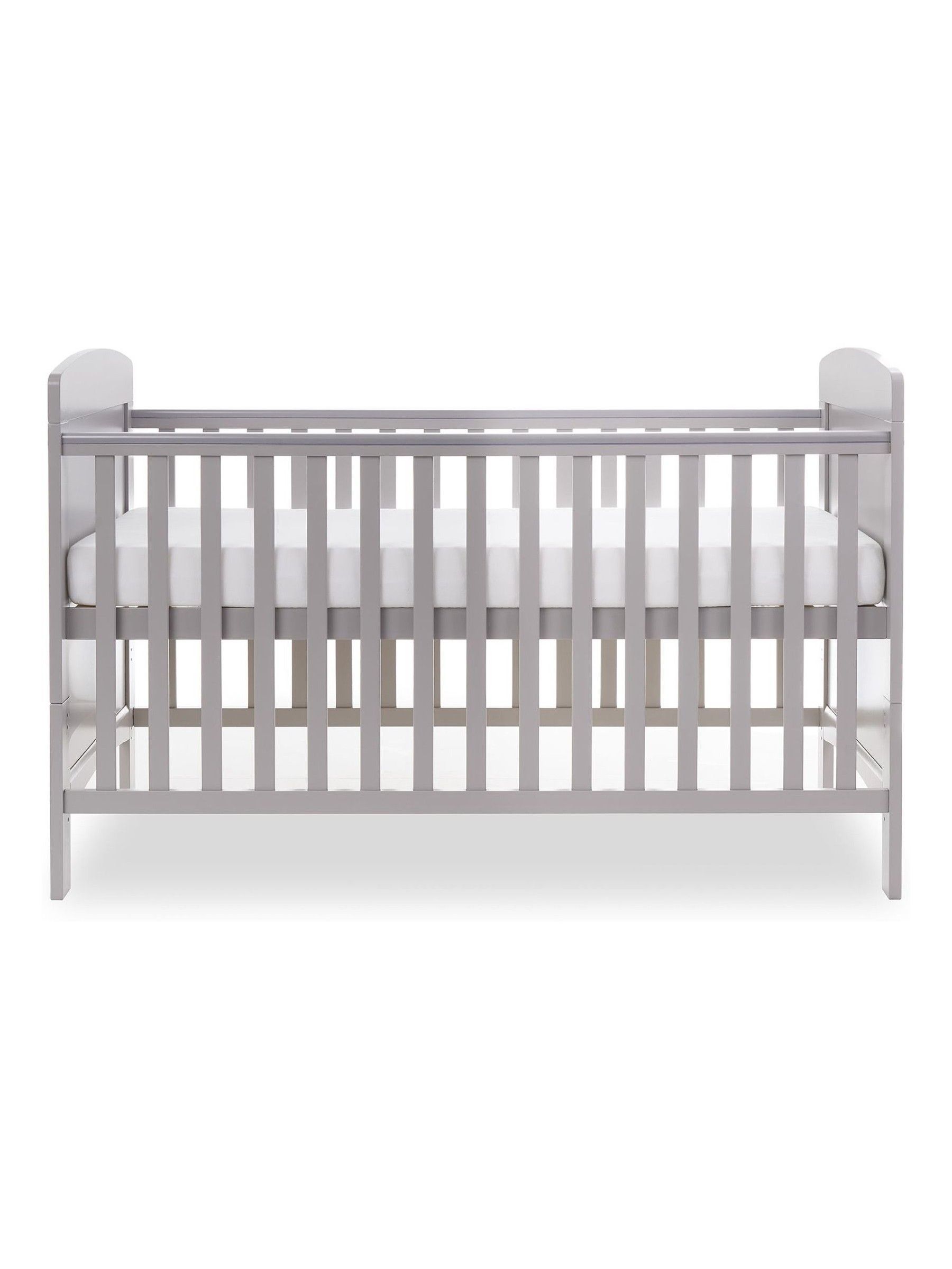 Obaby Grace Warm Grey Cot Bed - Image 3 of 7
