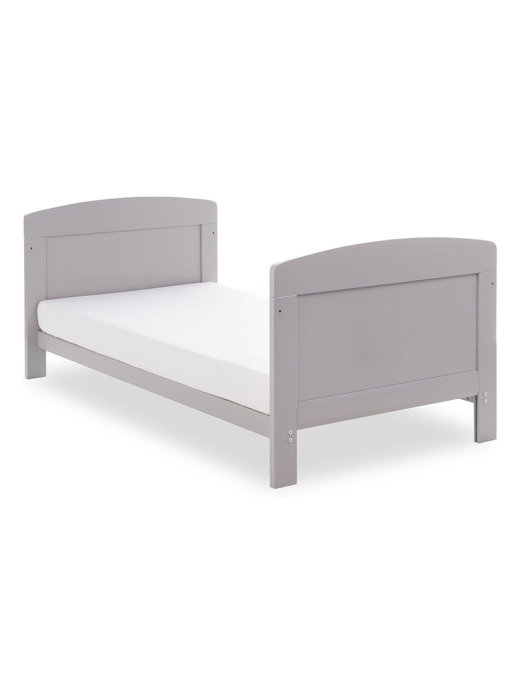 Obaby Grace Warm Grey Cot Bed - Image 6 of 7