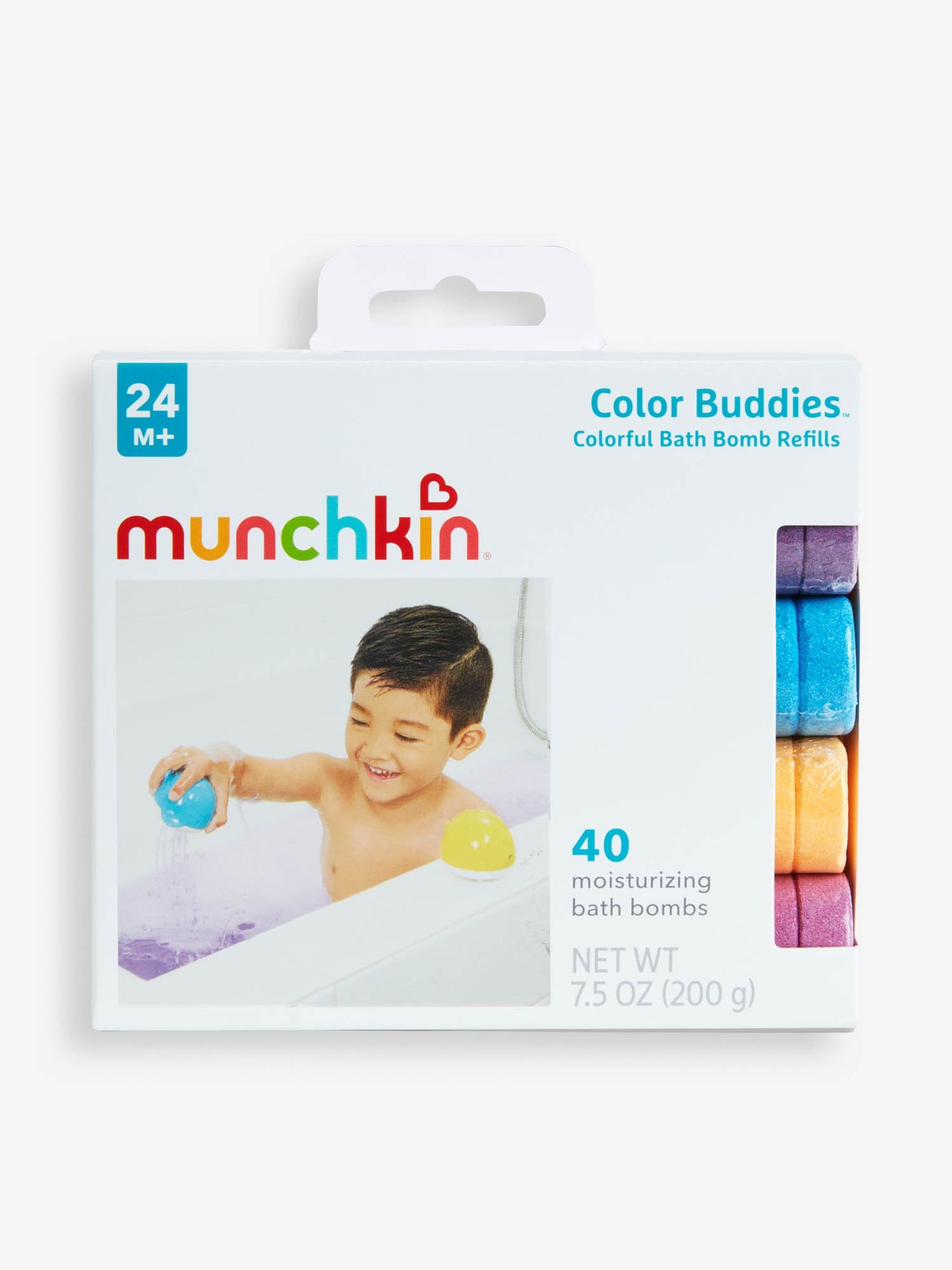 Munchkin Colour Buddies Moisturising Bath Bomb Refills - Image 1 of 12