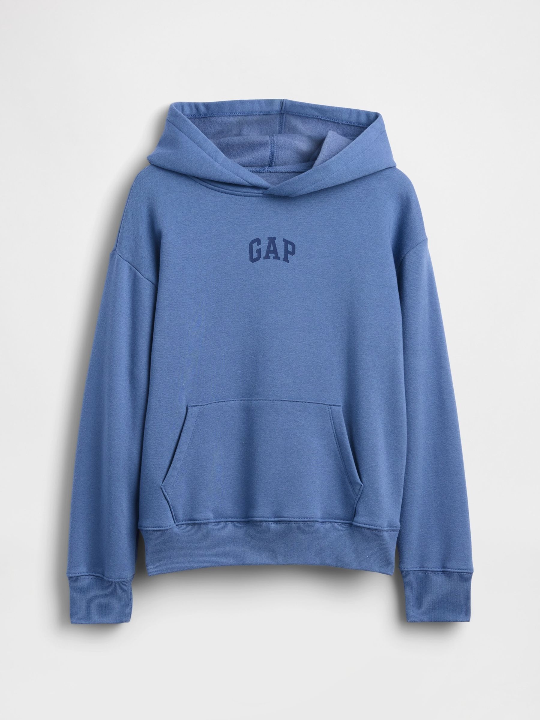 Blue Relaxed Logo Hoodie - Image 3 of 4