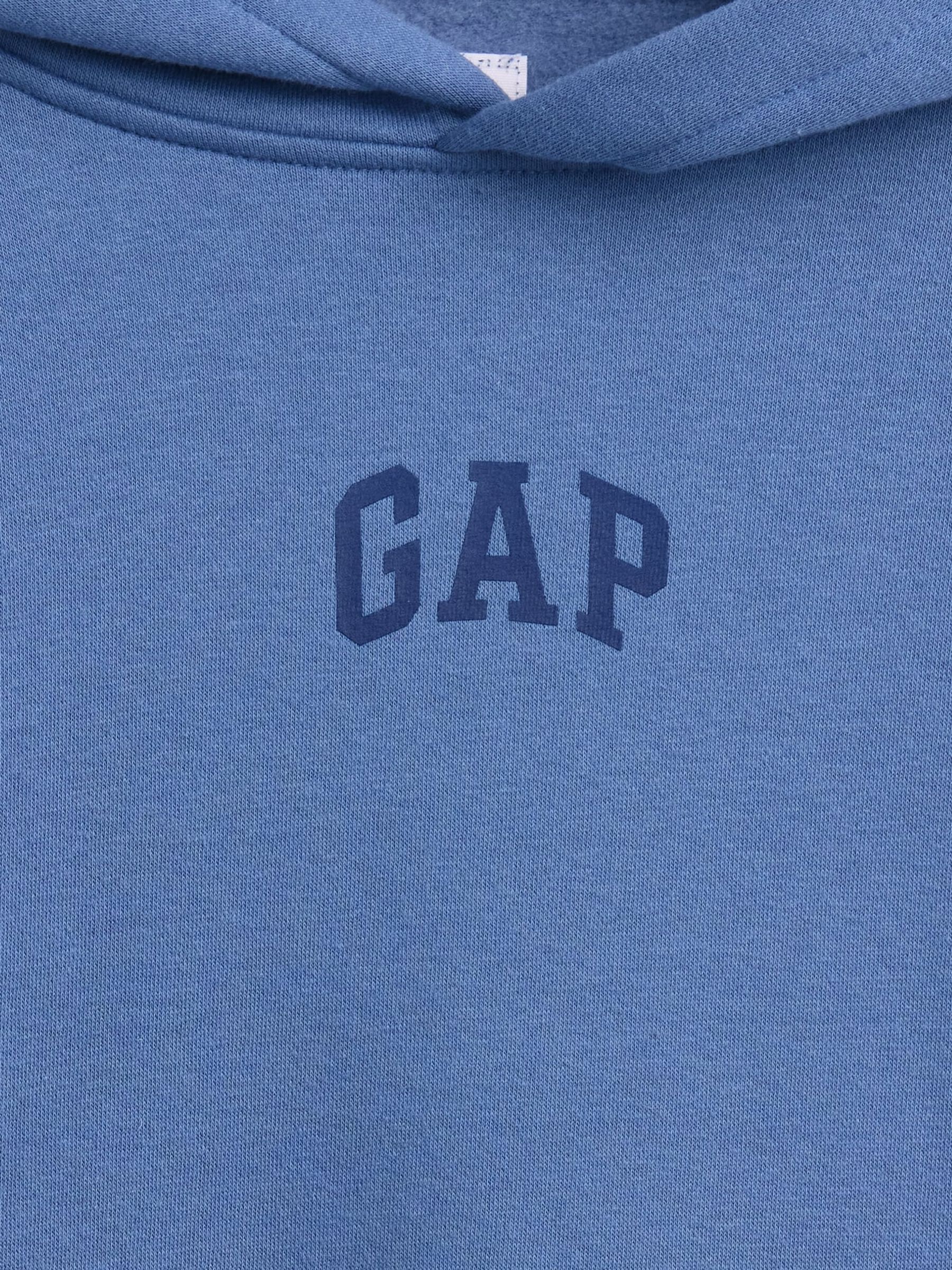 Blue Relaxed Logo Hoodie - Image 4 of 4