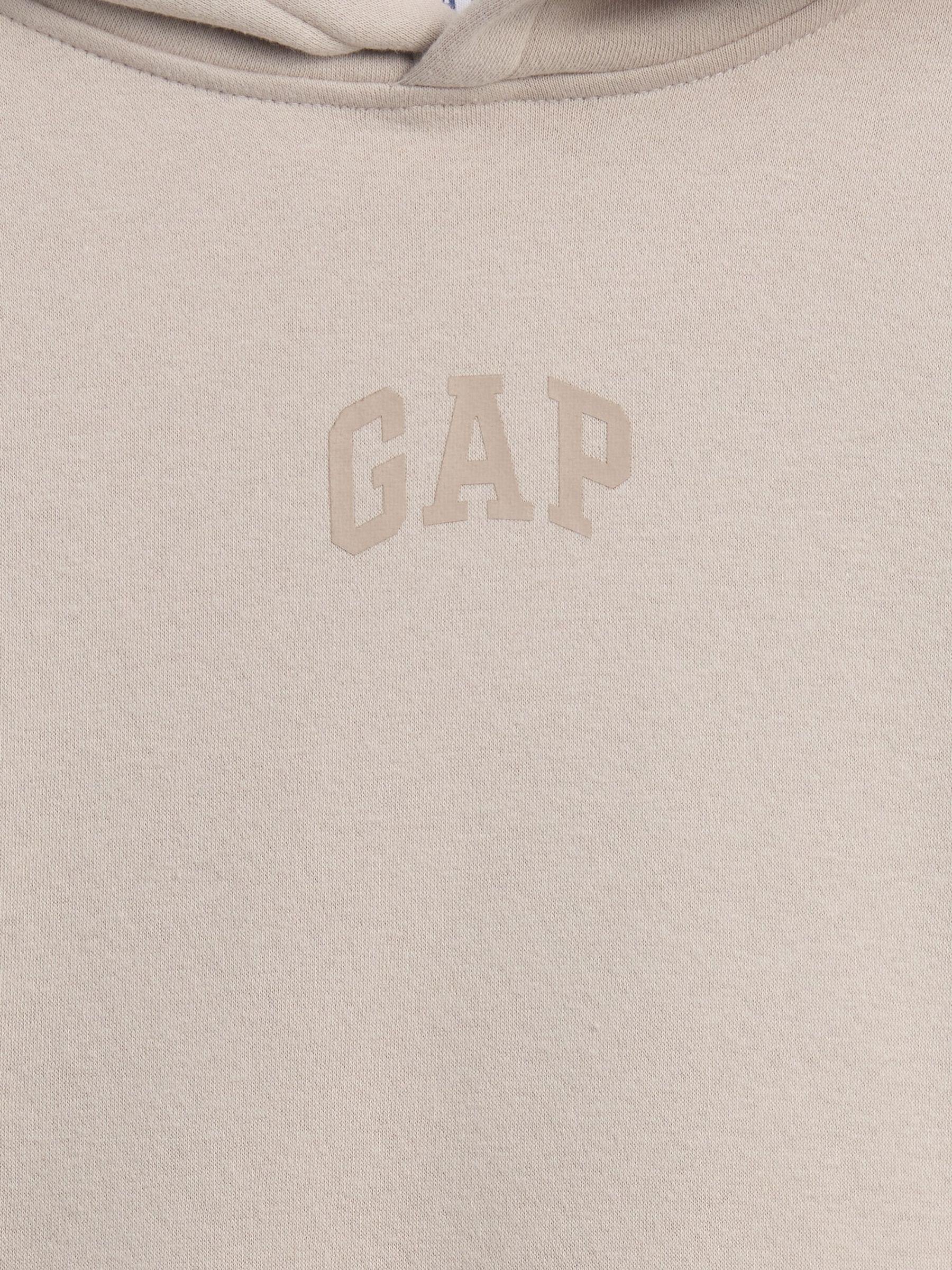 Beige Vintage Soft Relaxed Logo Hoodie - Image 3 of 3