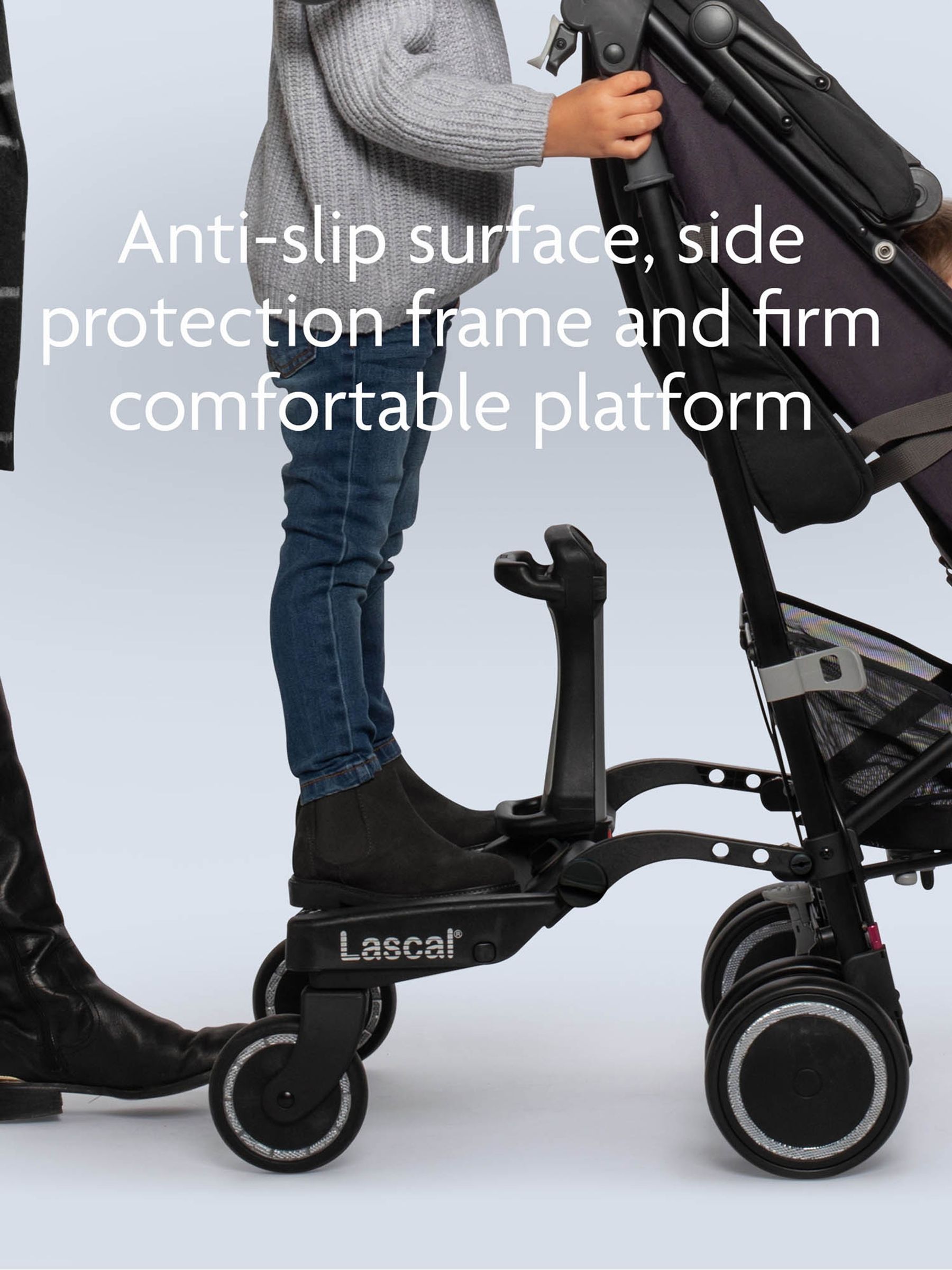 Lascal Maxi Plus Black BuggyBoard® - Image 8 of 12