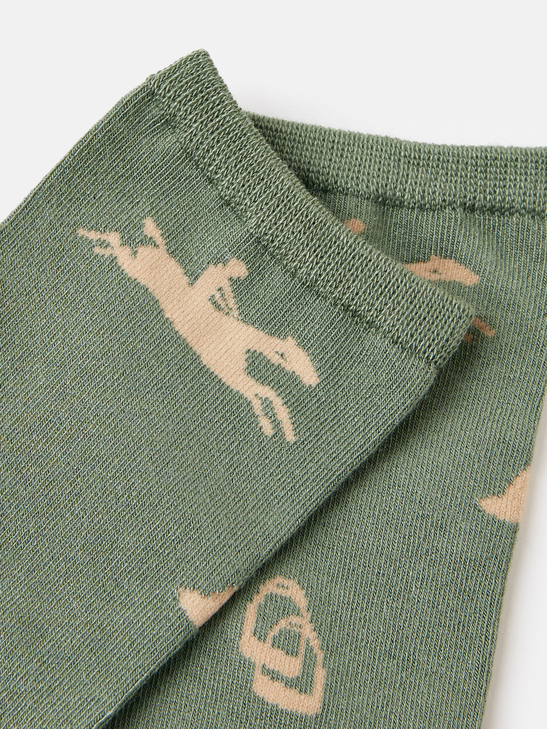 Excellent Everyday Green Equestrian Ankle Socks - Image 3 of 3