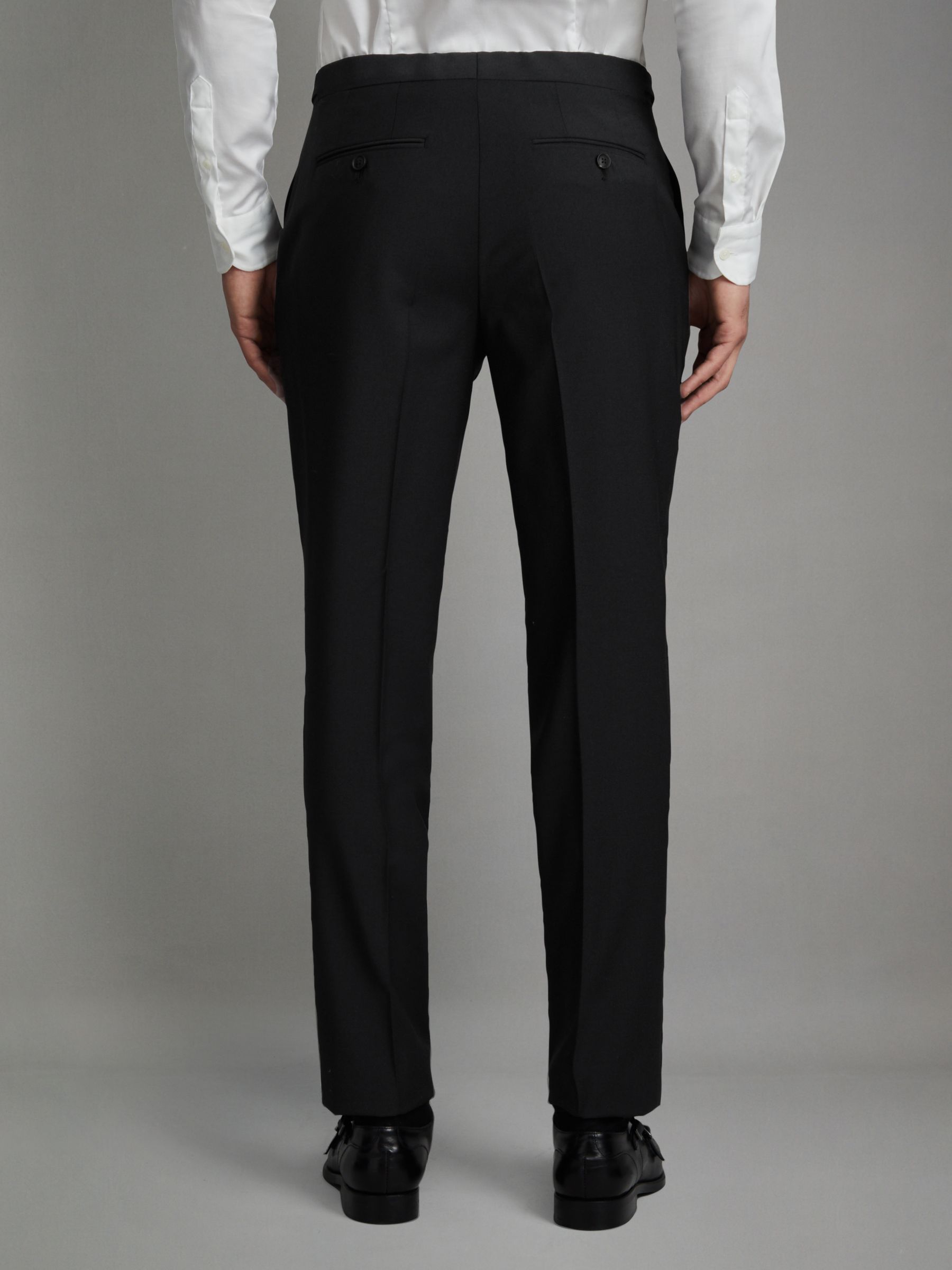 Slim-Fit Wool-Blend Suit Trousers in Black - Image 5 of 7