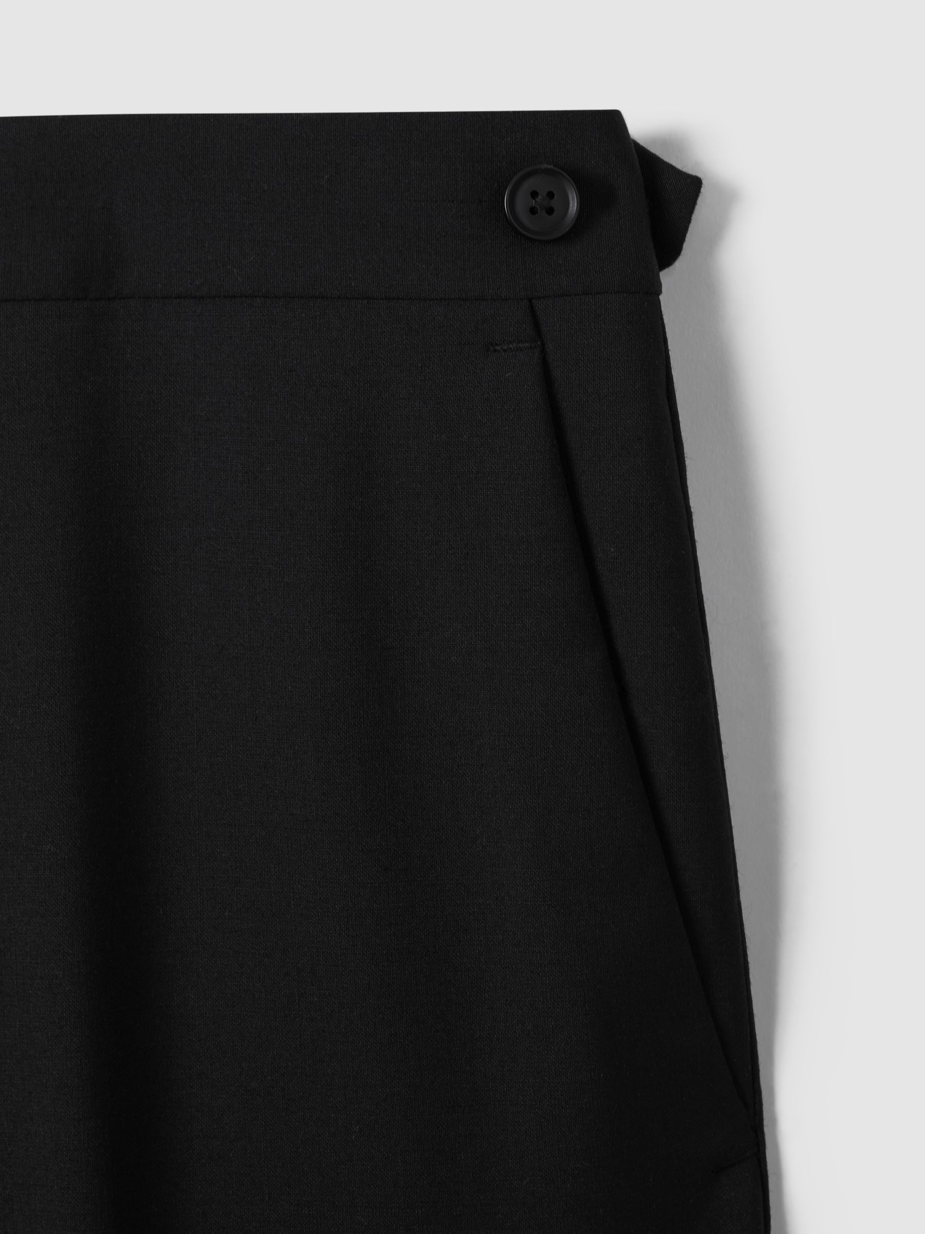 Slim-Fit Wool-Blend Suit Trousers in Black - Image 7 of 7